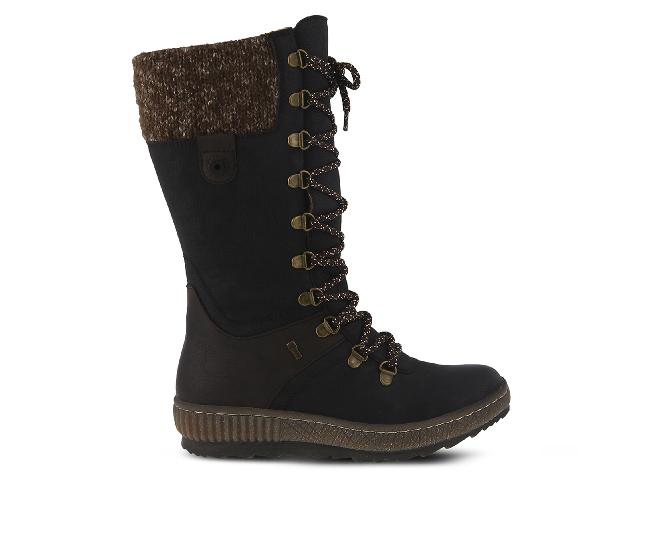 SPRING STEP Chibero Women's Boots (Black Faux Leather)