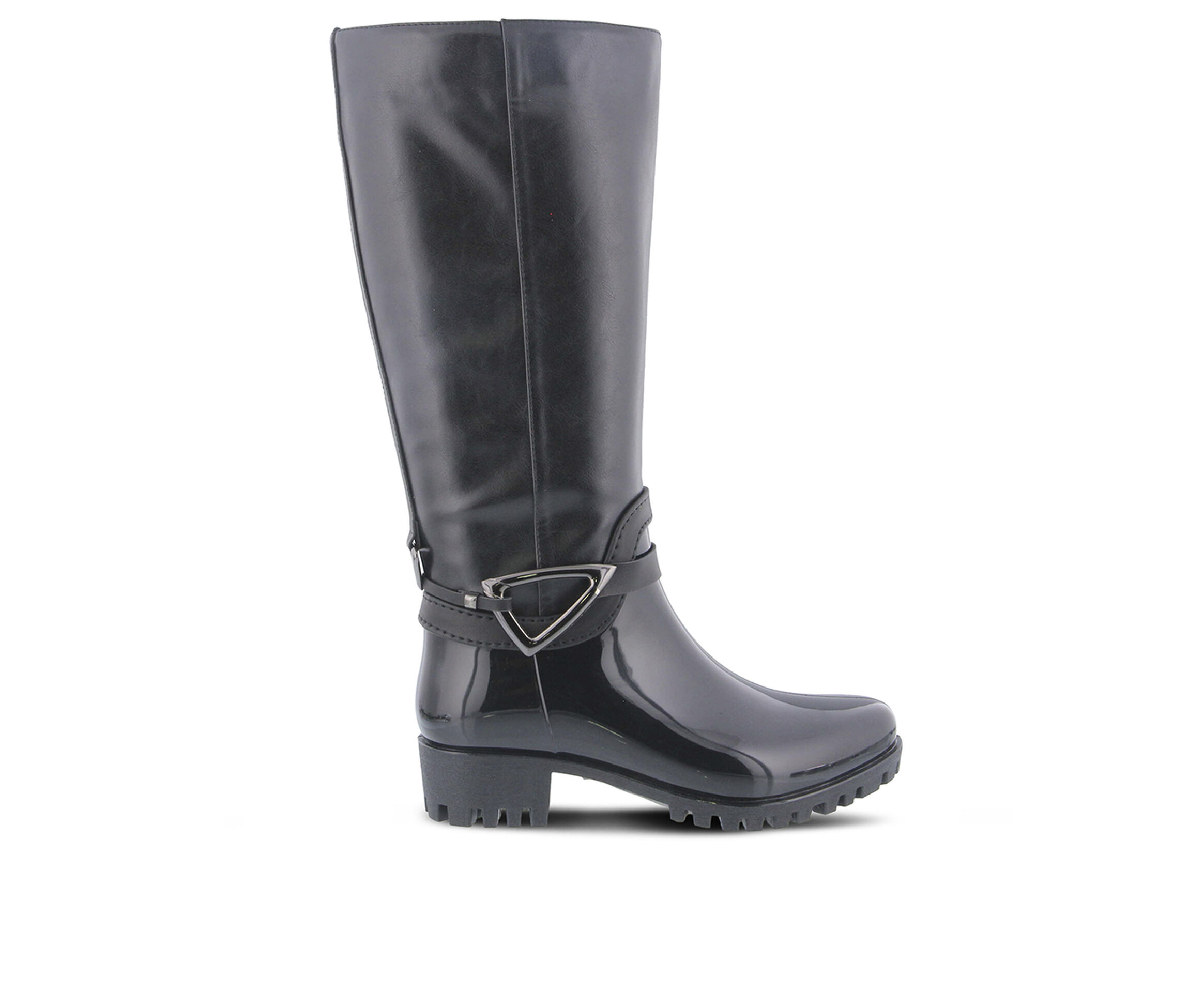 SPRING STEP Nendia Women's Boots (Black Faux Leather)
