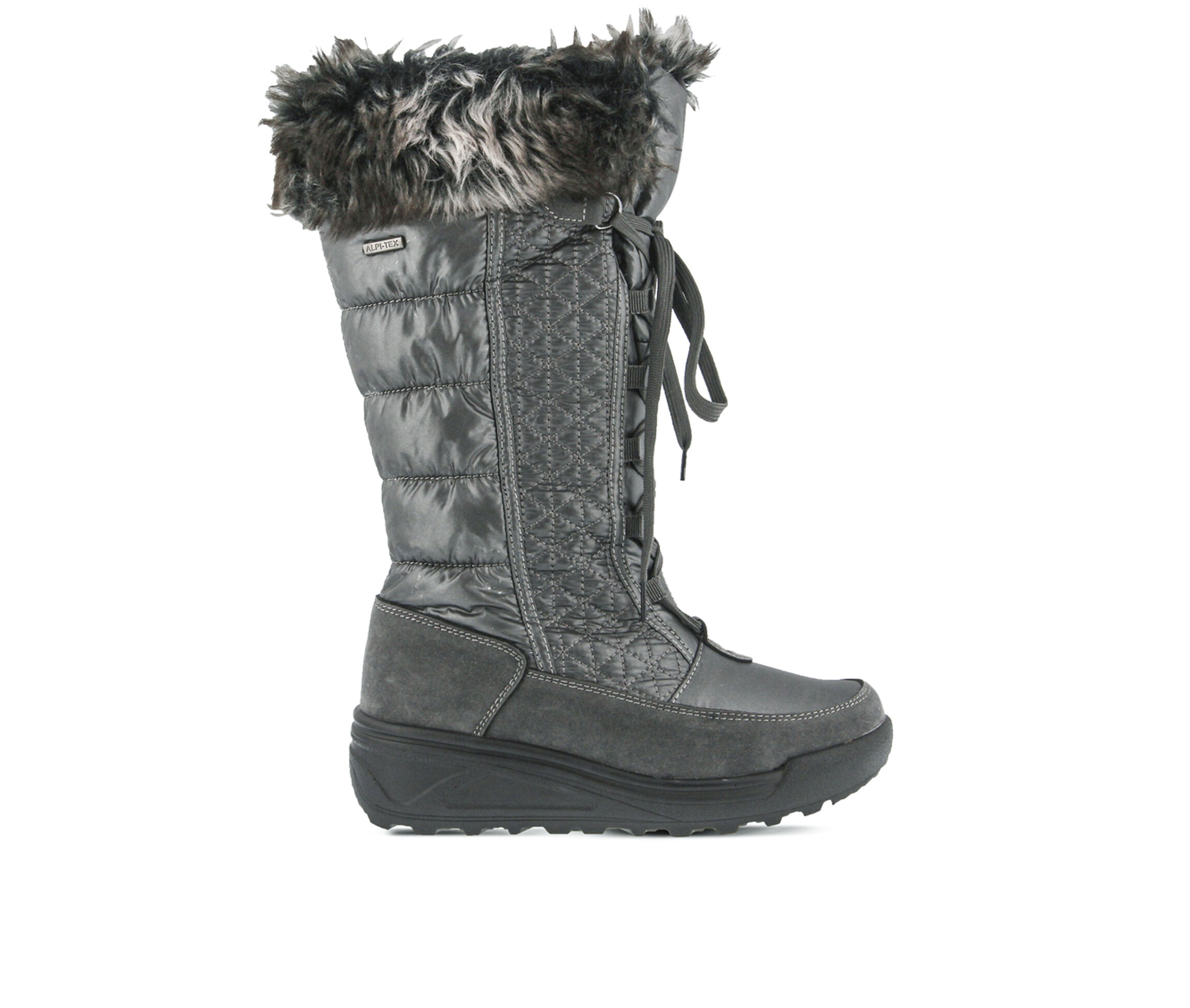 Flexus Fotios Women's Boots (Gray Canvas)