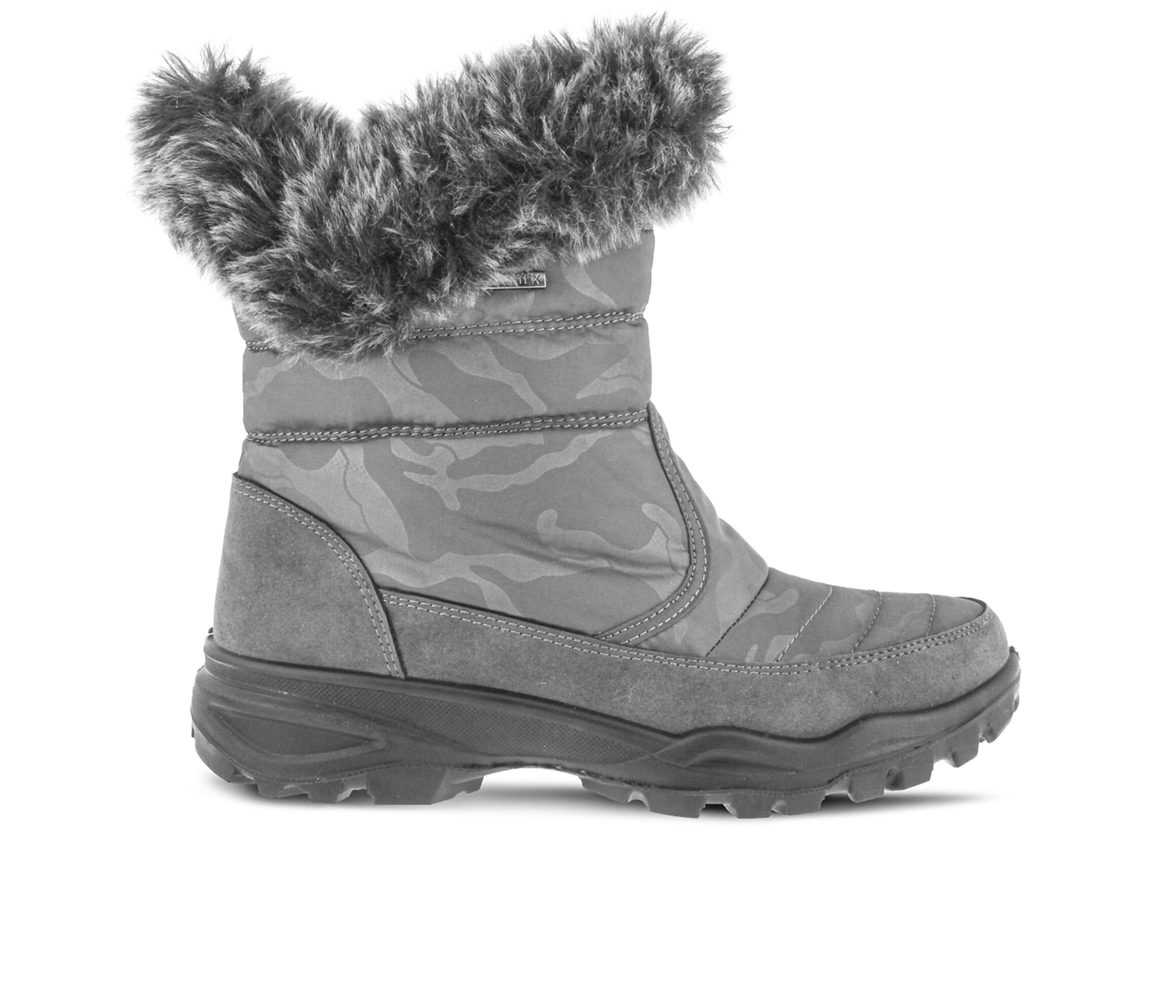 Flexus Korine Women's Boots (Gray Canvas)
