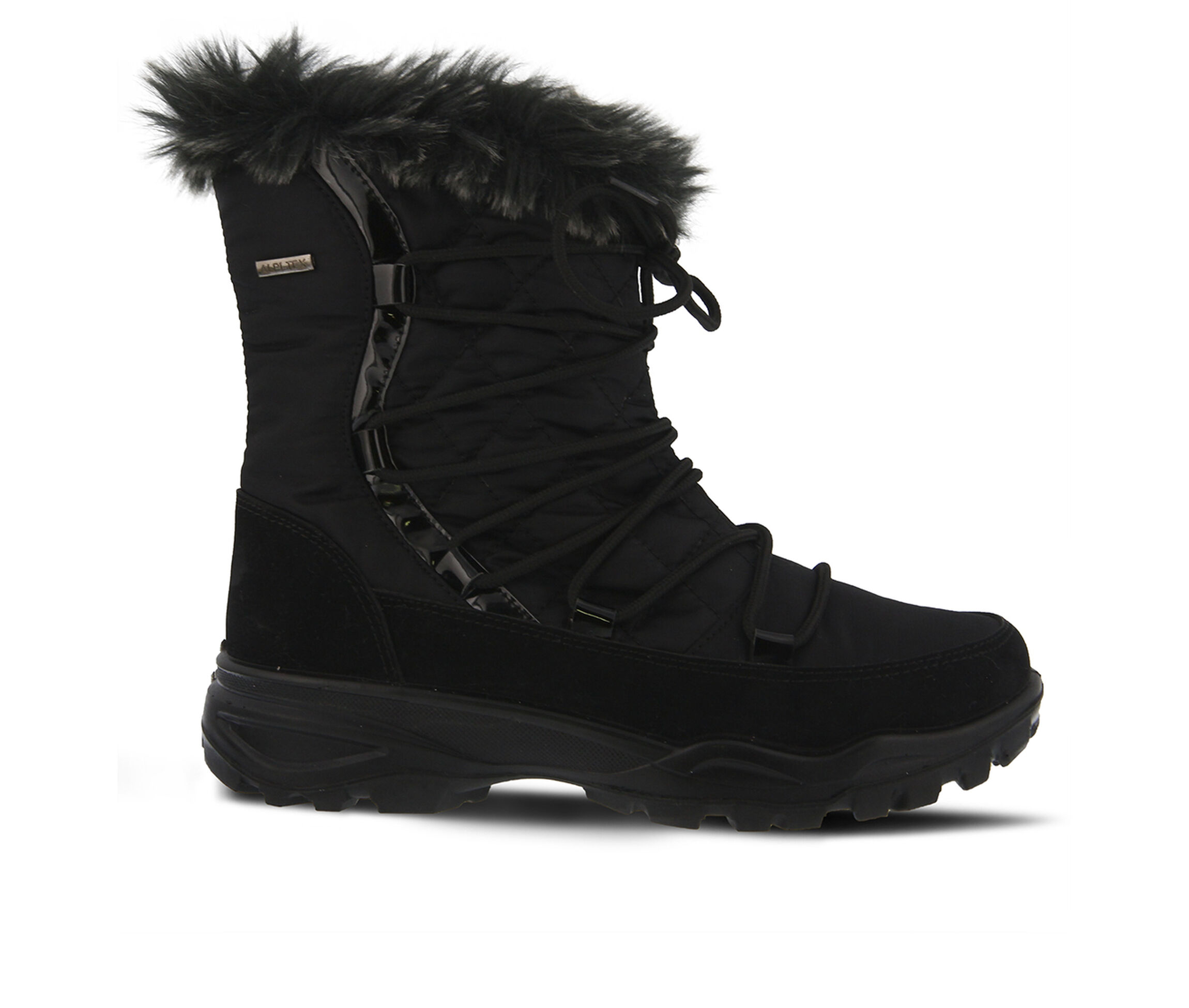 Flexus Denilia Women's Boots (Black Canvas)