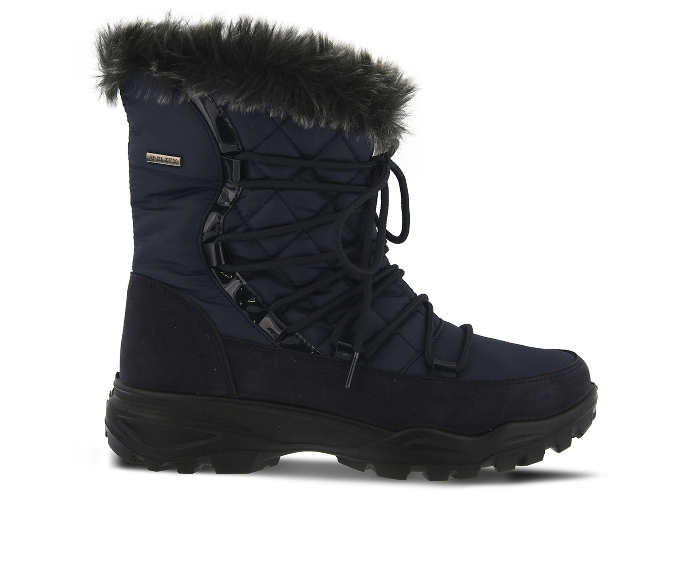 Flexus Denilia Women's Boots (Blue Canvas)