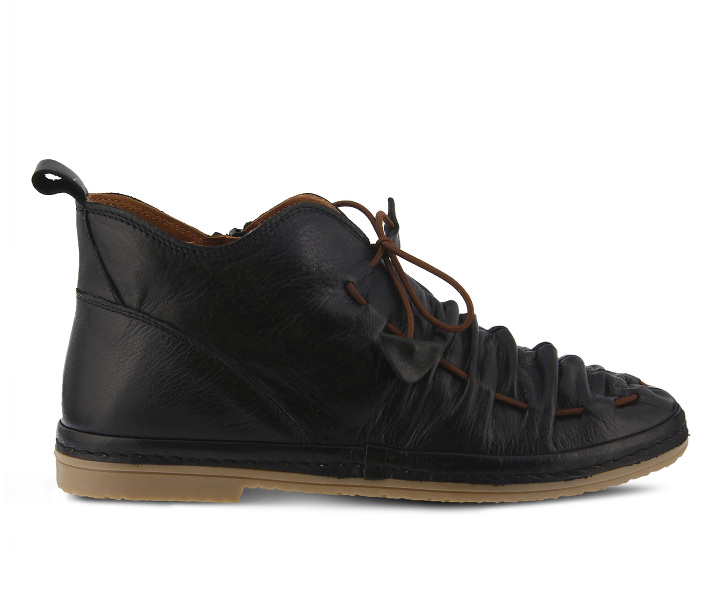 SPRING STEP Nestren Women's Shoe (Black - Leather)