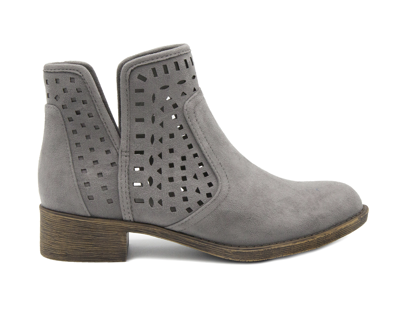 Sugar Calico Women's Boots (Gray - Canvas)