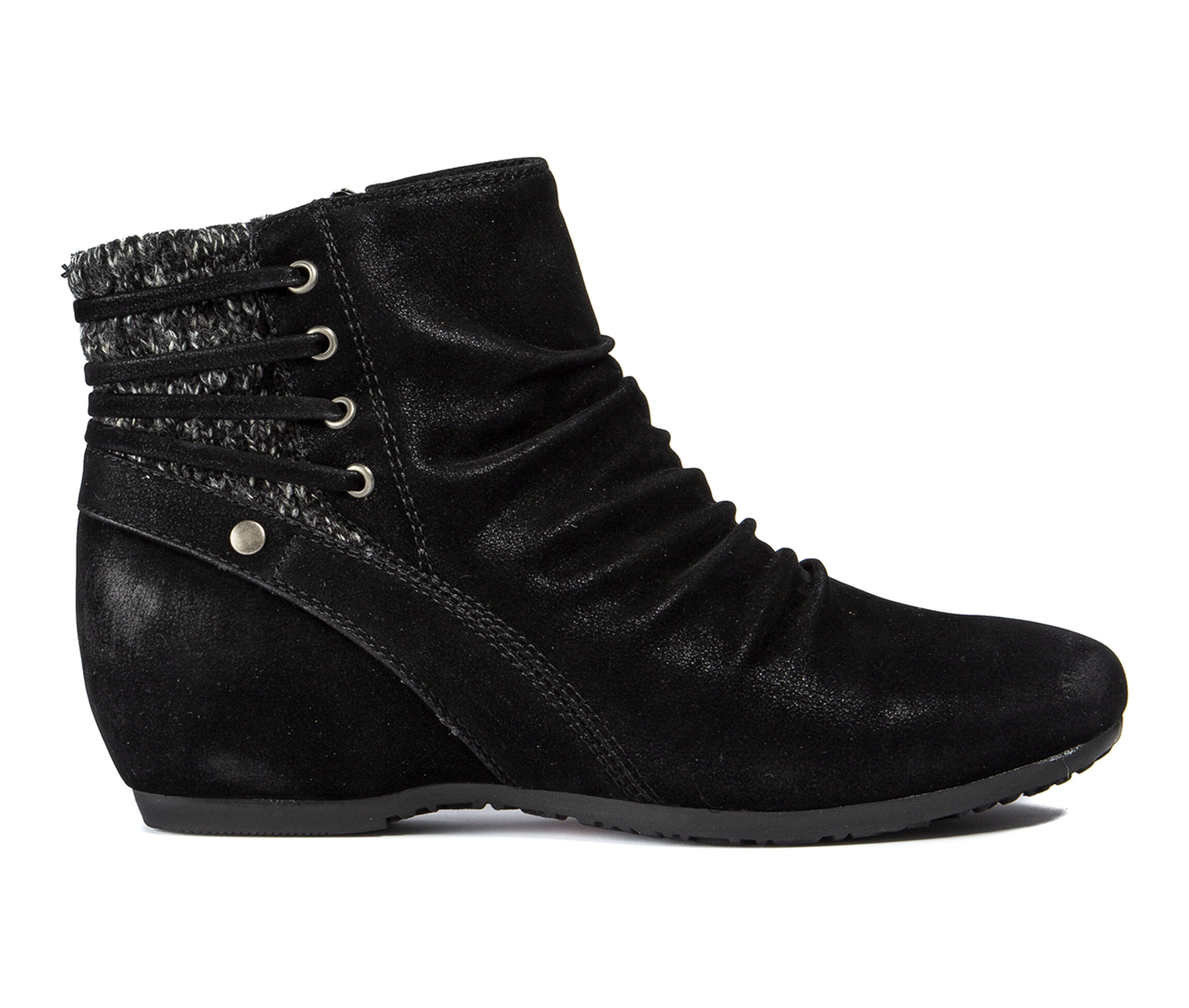 Baretraps Peanut Women's Boots (Black - Canvas)