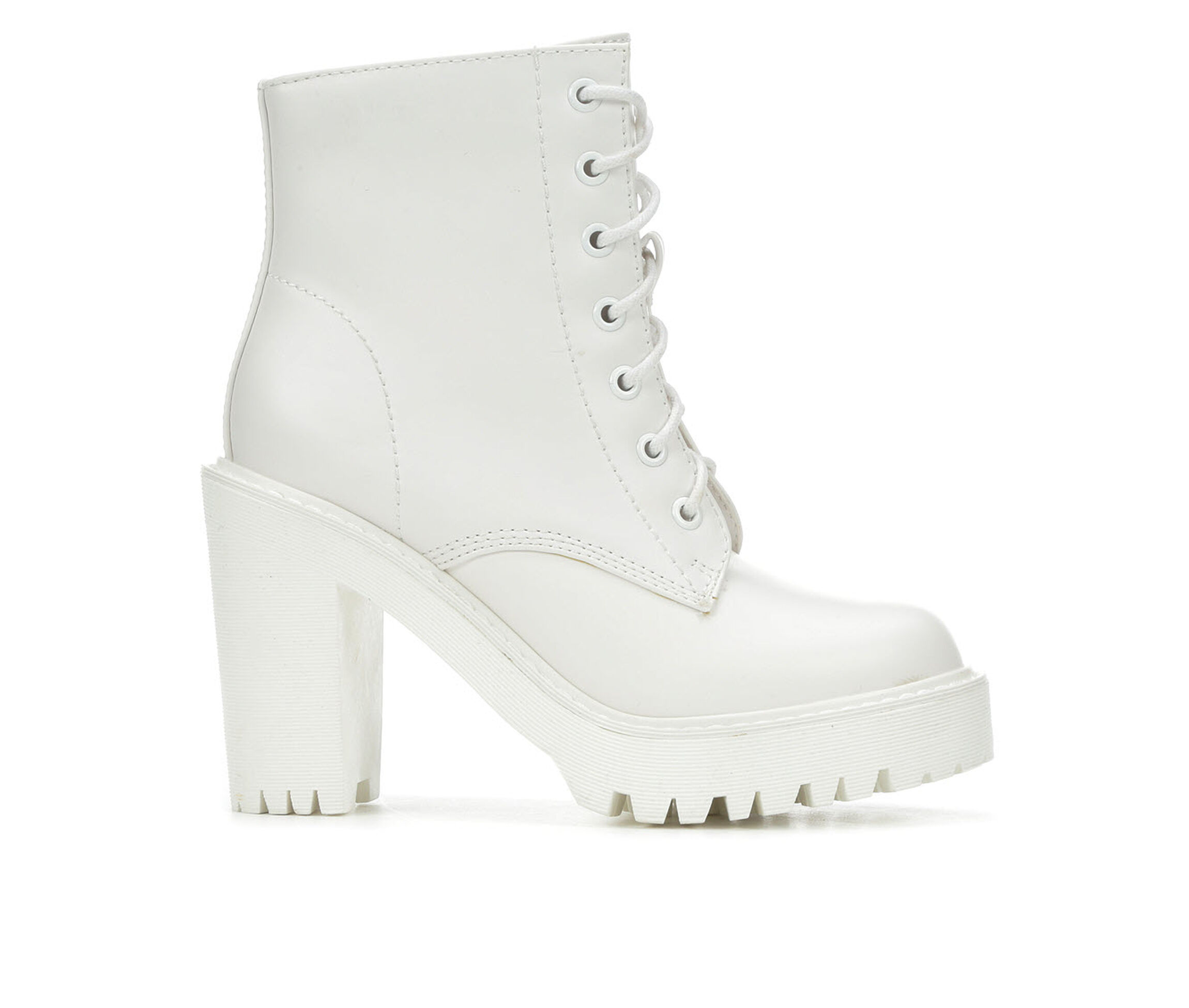 Madden Girl Archie Women's Boots (Black - Faux Leather)