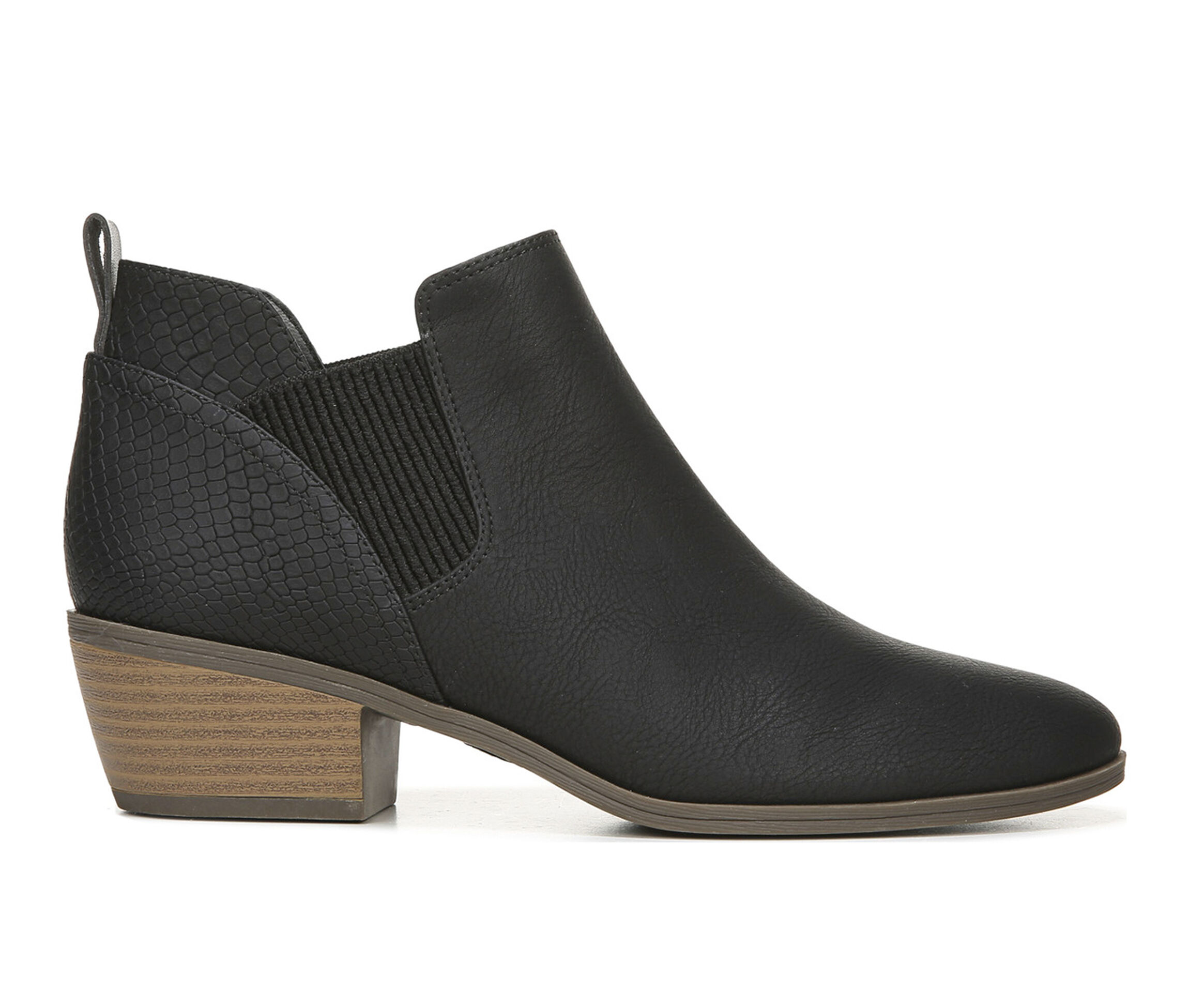 Dr. Scholls Bella Women's Boots (Black - Faux Leather)