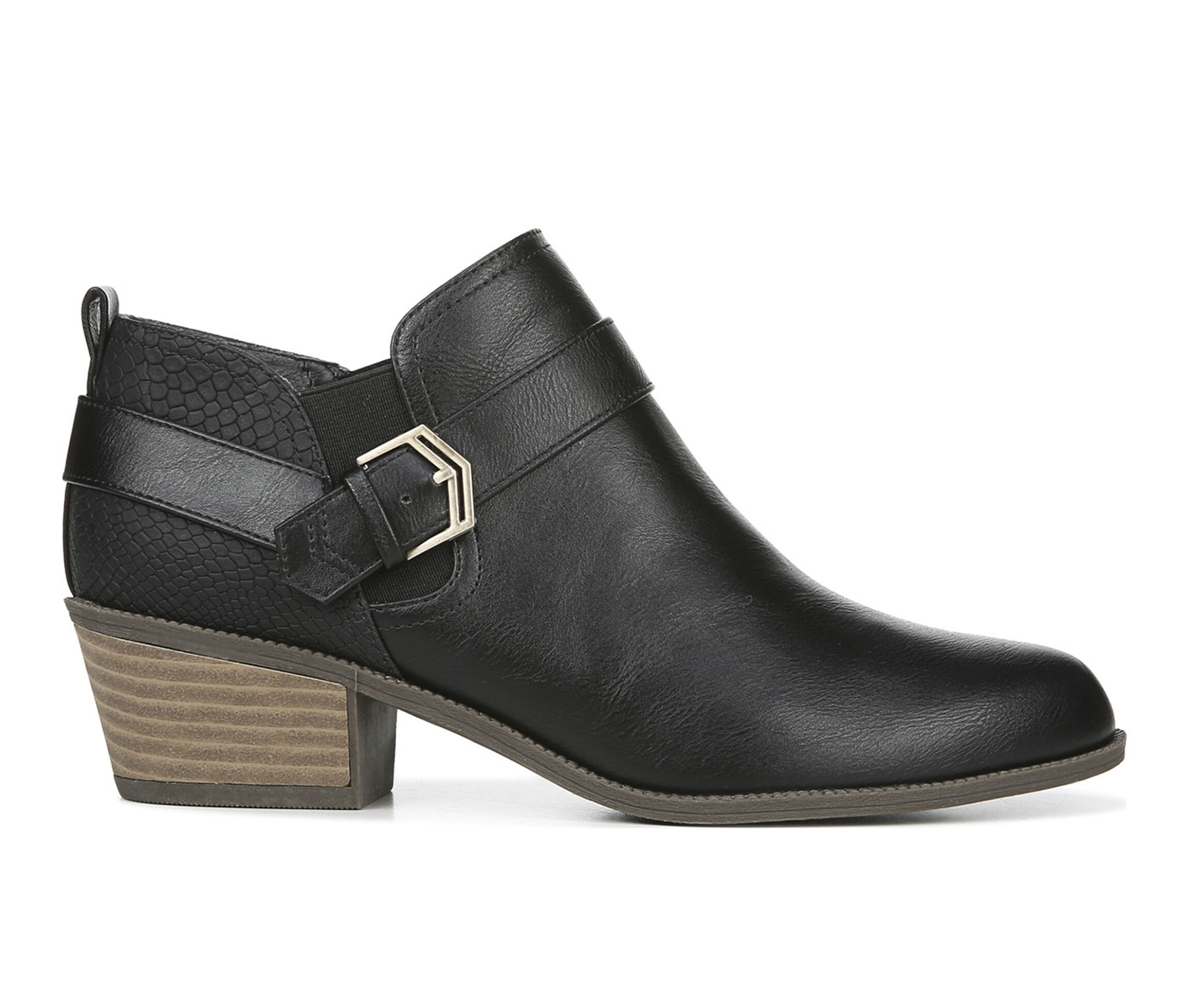 Dr. Scholls Bobbi Women's Boots (Black - Faux Leather)