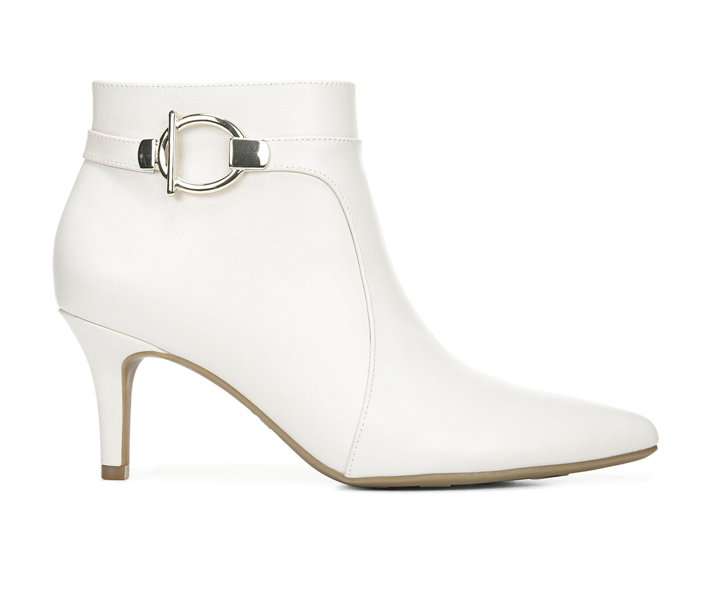 LifeStride Samara Women's Boots (White - Faux Leather)