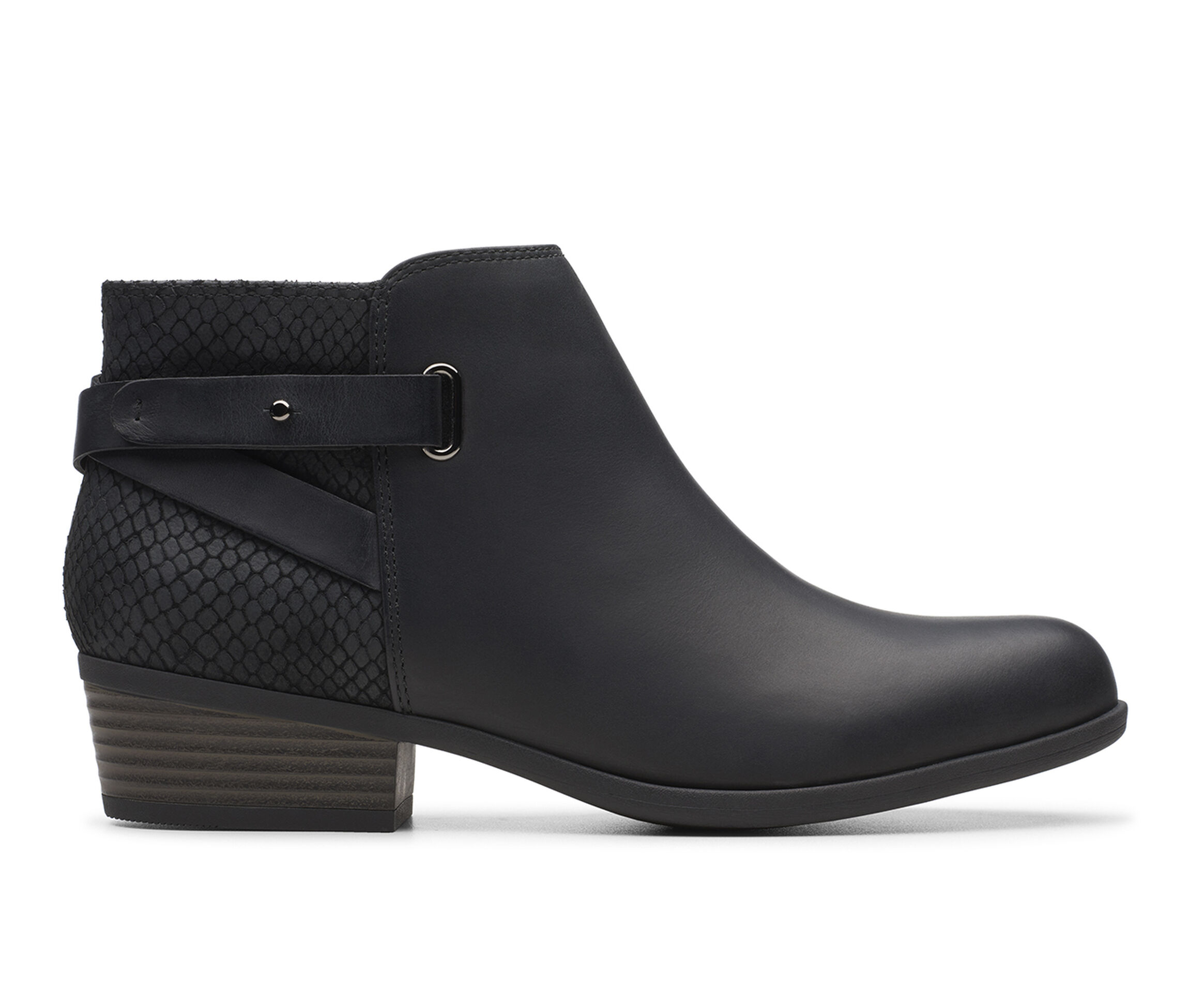 Clarks Addiy Gladys Women's Boots (Black - Leather)