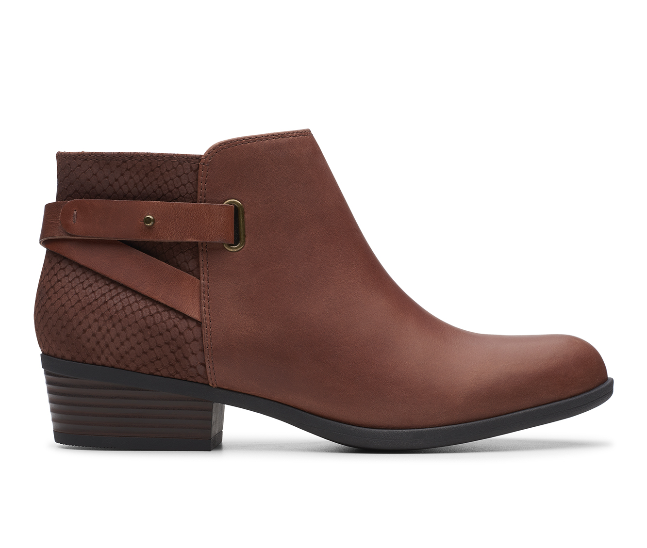 Clarks Addiy Gladys Women's Boots (Brown - Leather)