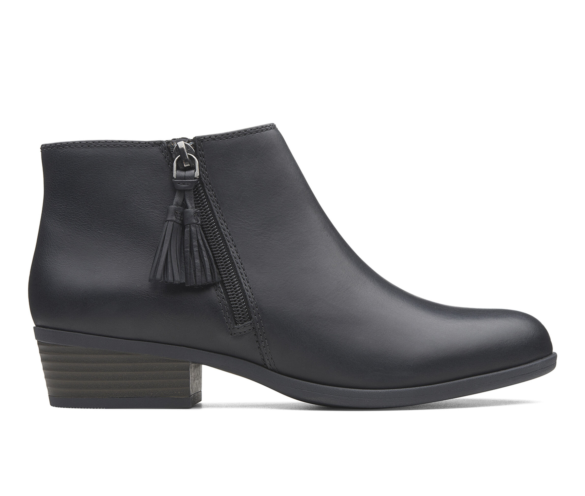 Clarks Addiy Terri Women's Boots (Black - Leather)