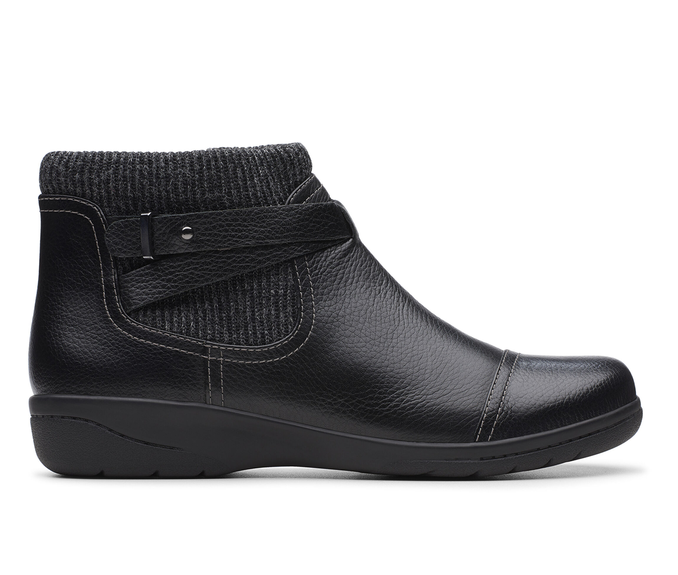 Clarks Cheyn Kisha Women's Boots (Black - Leather)
