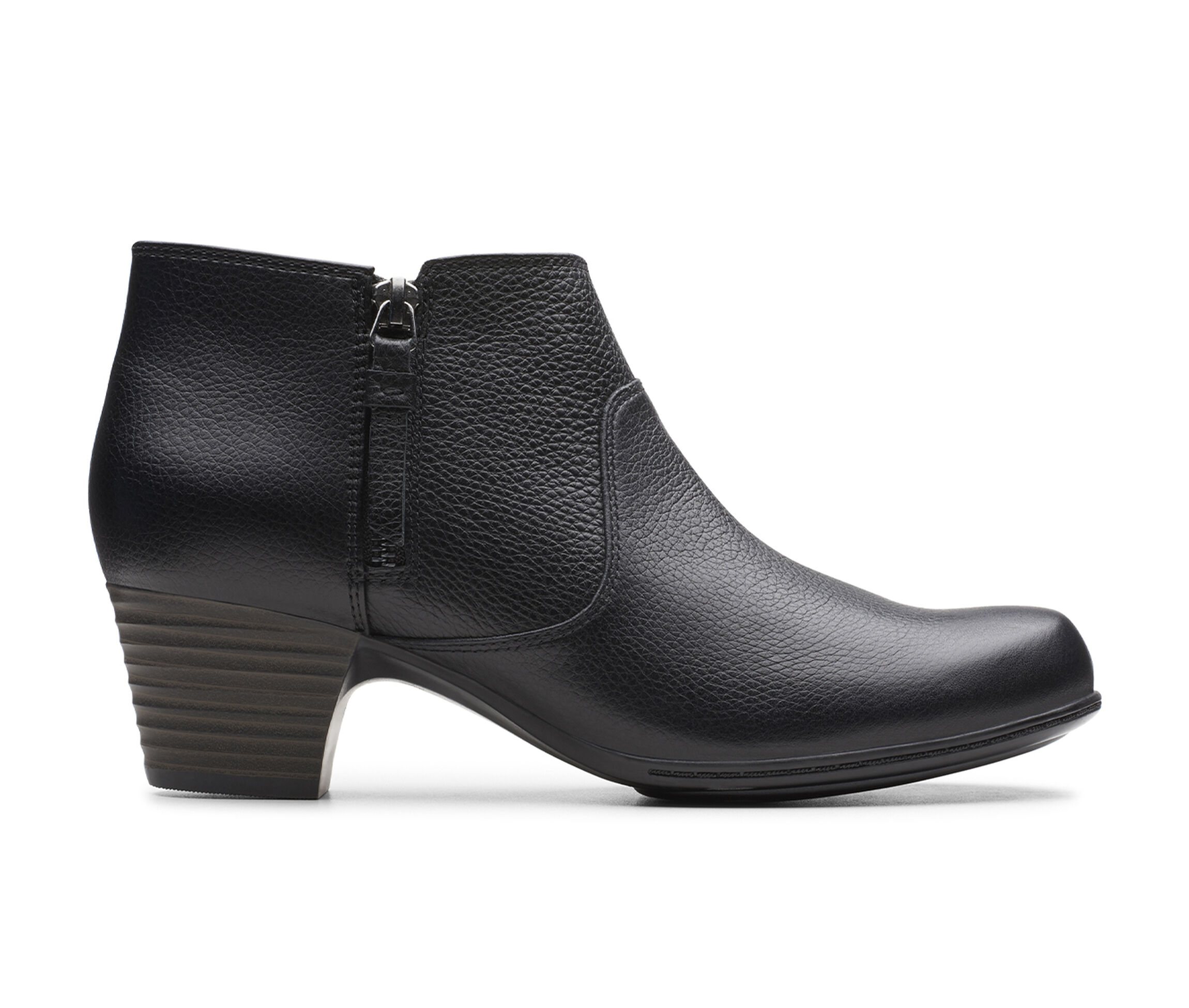 Clarks Valarie 2 Sofia Women's Boots (Black - Leather)