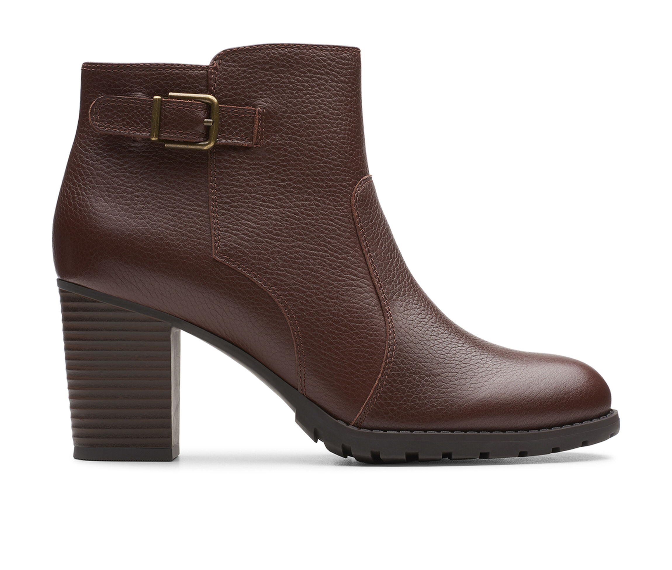 Clarks Verona Gleam Women's Boots (Brown - Leather)