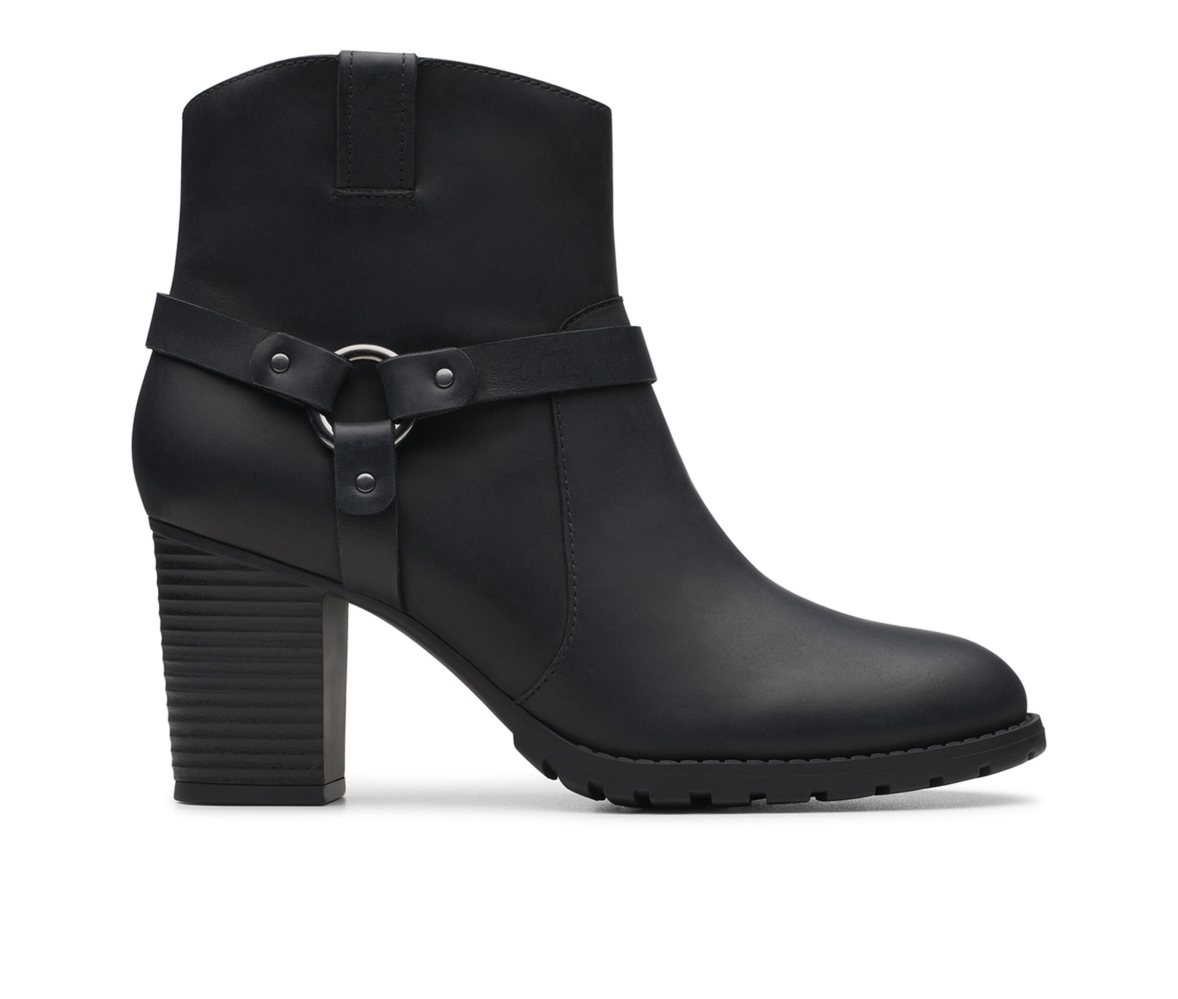 Clarks Verona Rock Women's Boots (Black - Leather)