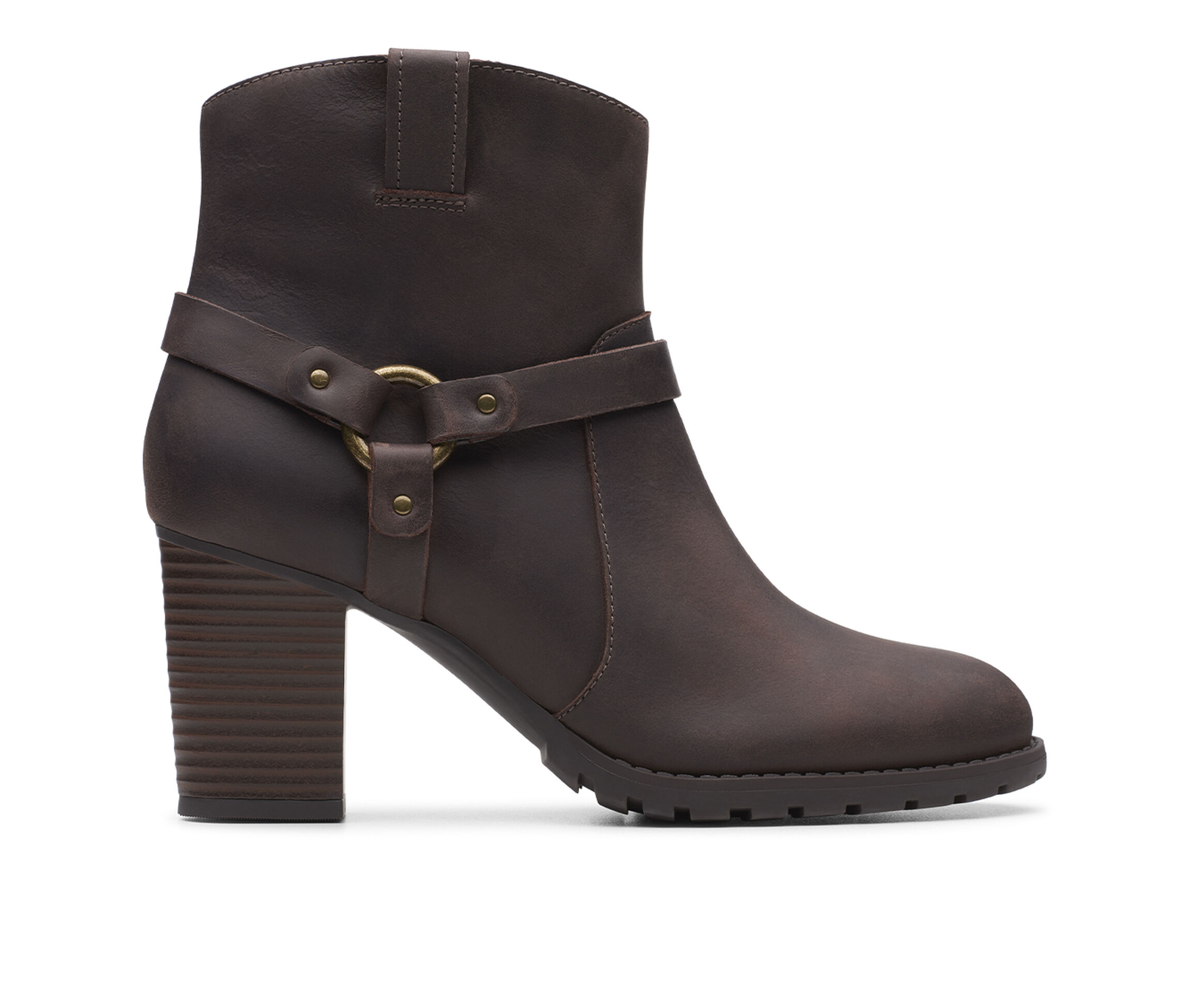 Clarks Verona Rock Women's Boots (Brown - Leather)