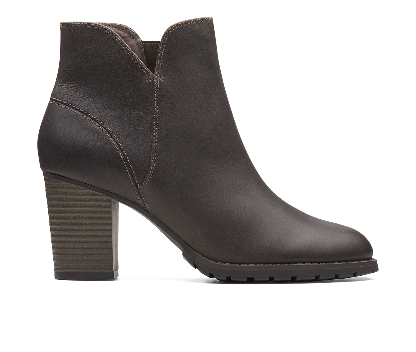 Clarks Verona Trish Women's Boots (Gray - Leather)