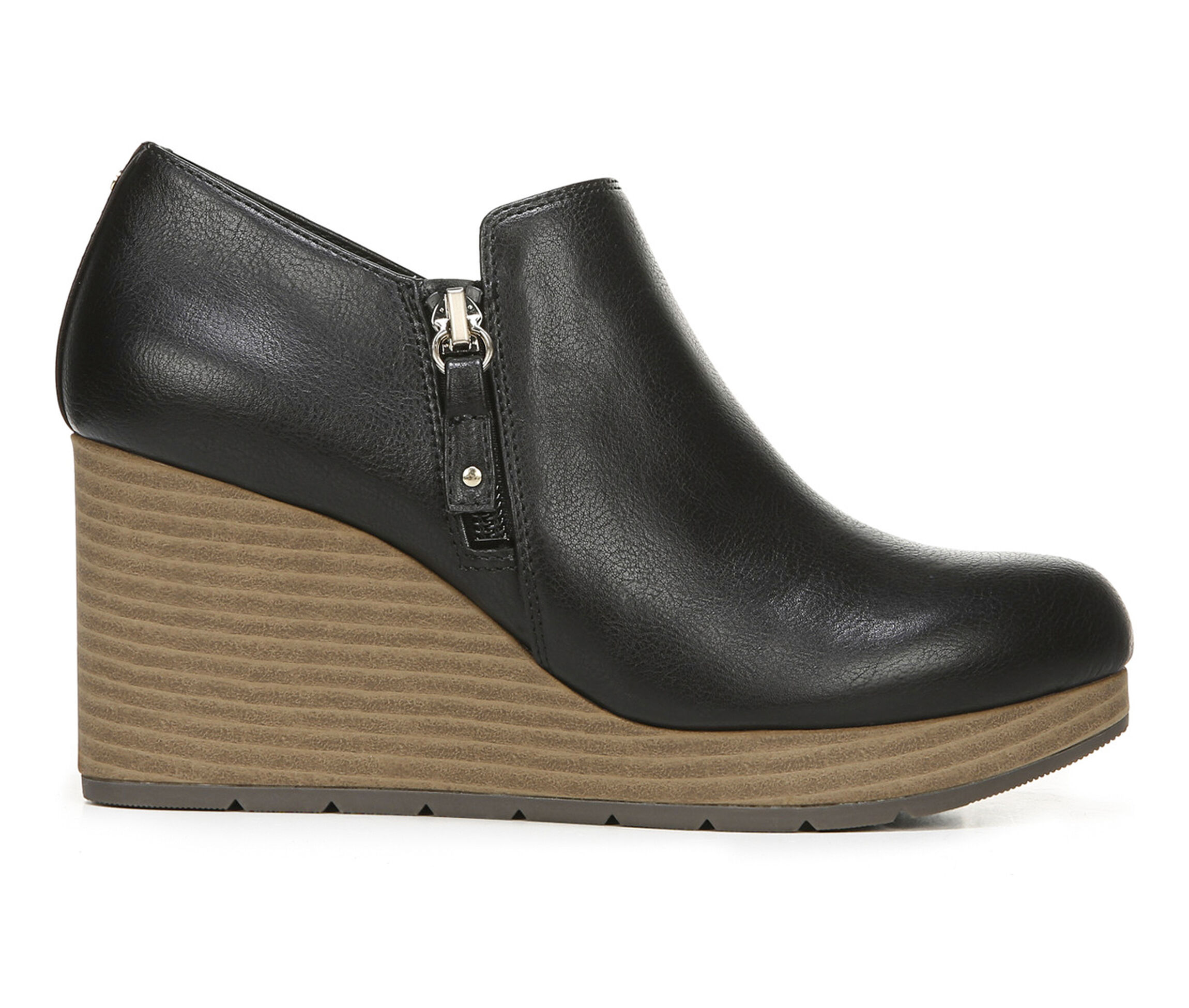 Dr. Scholls Whats Up Women's Shoe (Black - Faux Leather)