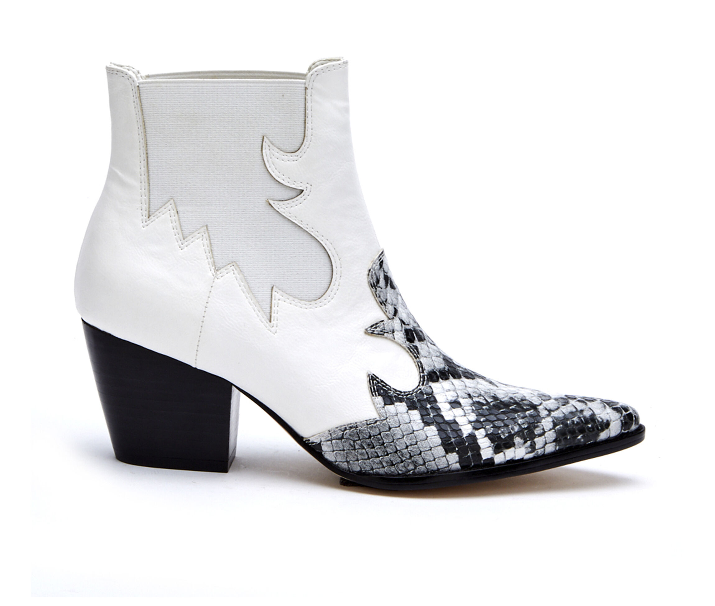 Coconuts Defy Women's Boots (White - Faux Leather)