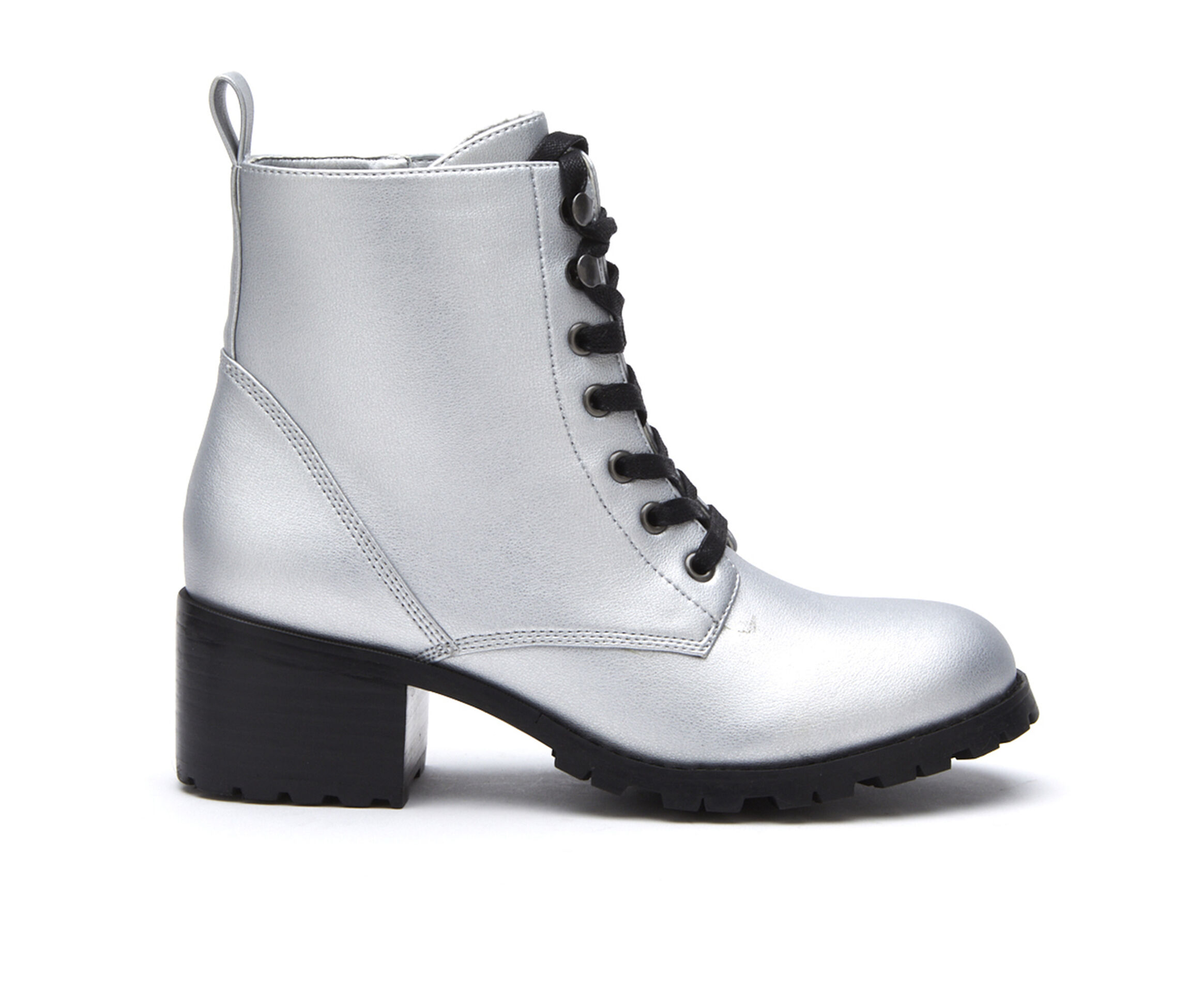 Coconuts Glacier Women's Boots (Silver - Faux Leather)