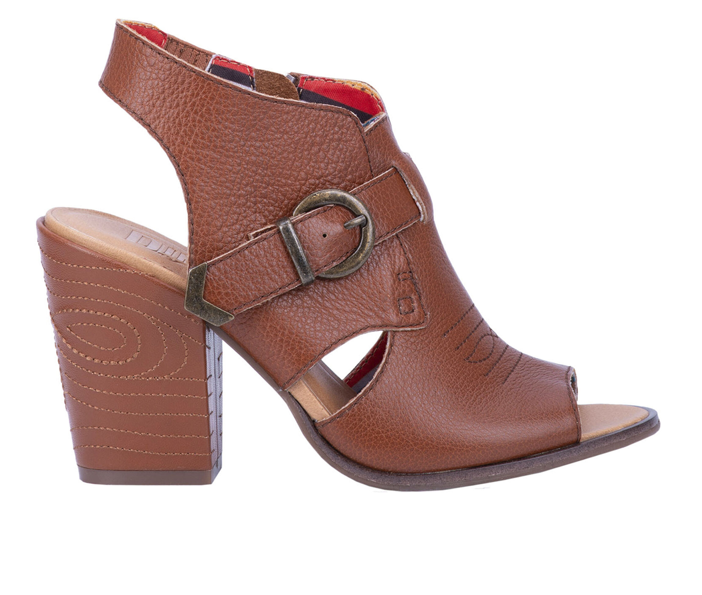 Dingo Boots Stirrup Women's Dress Shoe (Brown - Leather)