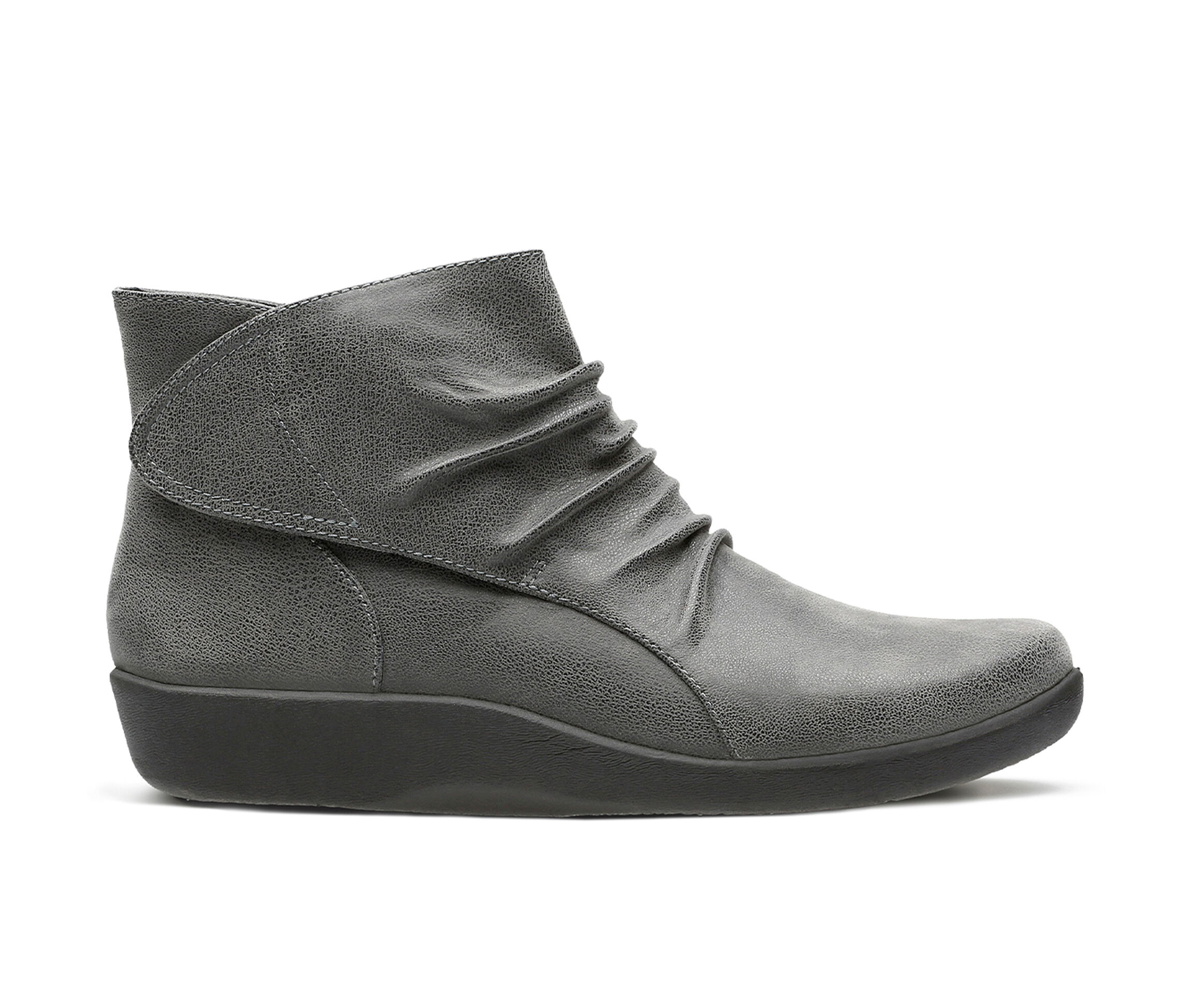 Clarks Sillian Sway Women's Boots (Gray - Canvas)