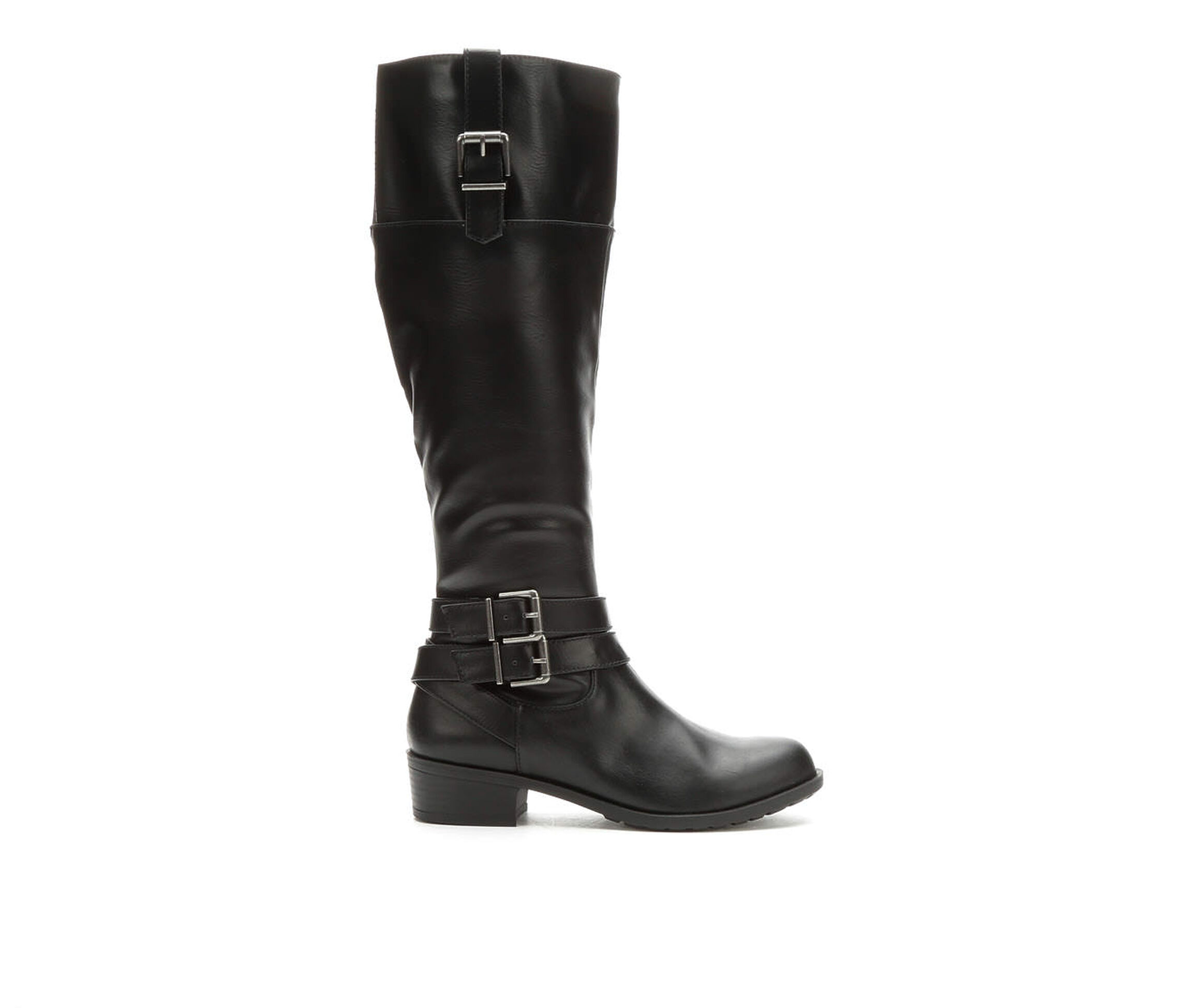 Solanz Grammercy Women's Boots (Black - Faux Leather)