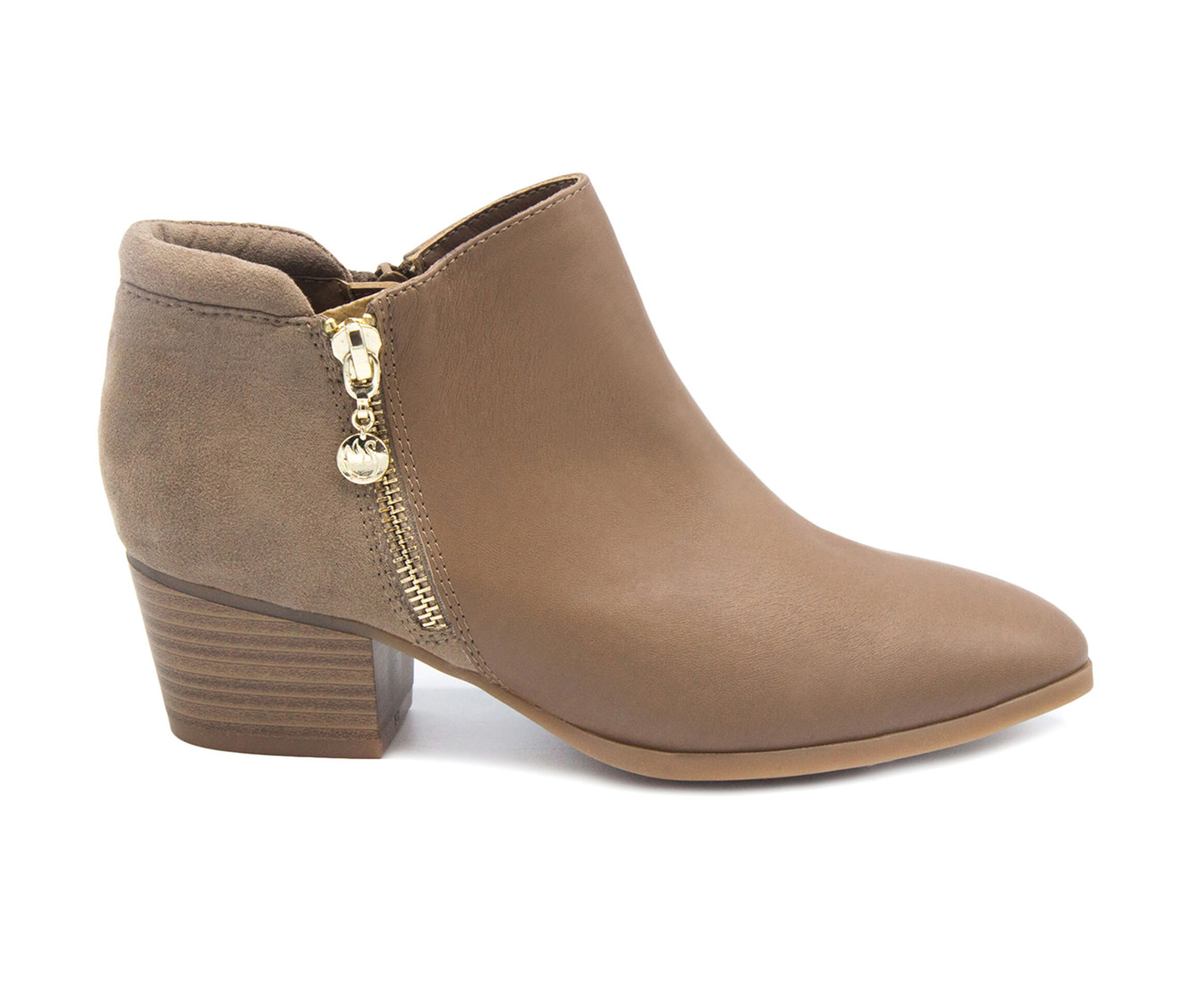 Gloria Vanderbilt Deanna Women's Boots (Brown - Faux Leather)