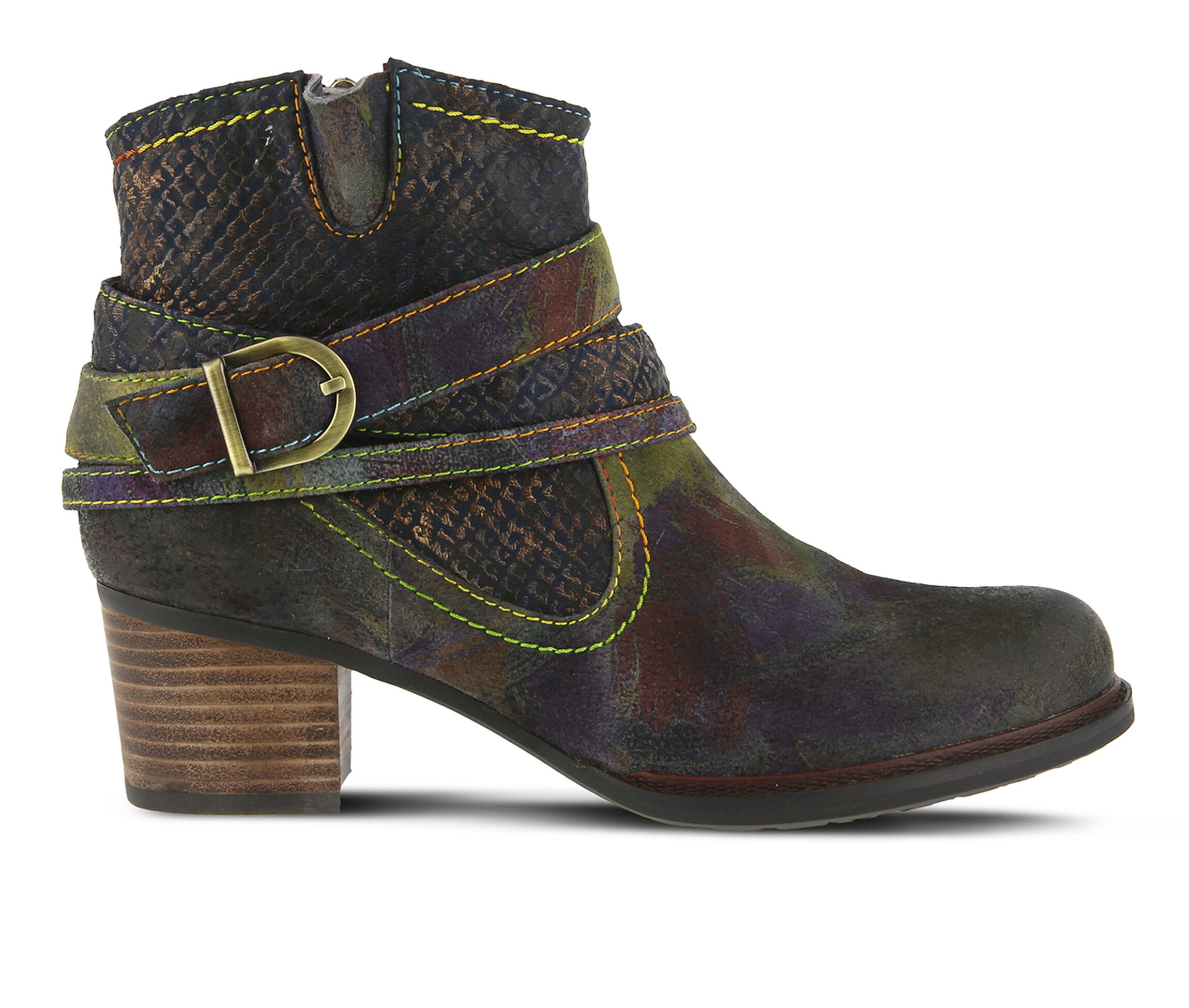 L'Artiste Shazzam Women's Boots (Blue Leather)