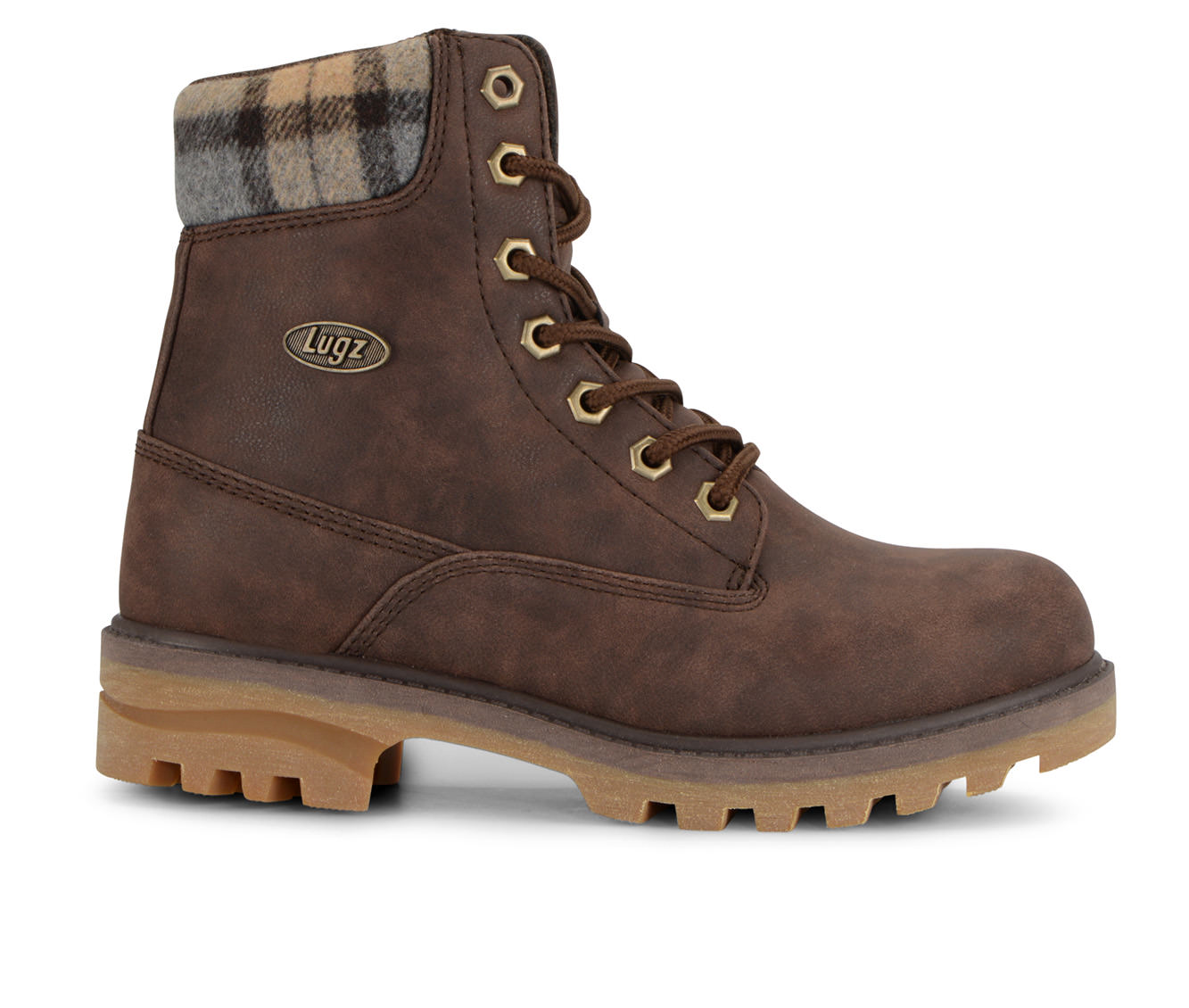 Lugz Empire Hi Women's Boots (Brown - Faux Leather)