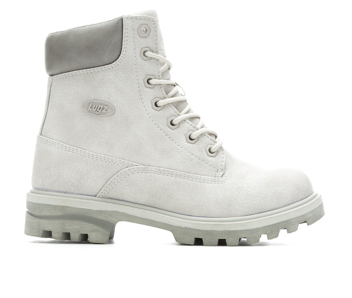 Lugz Empire Hi Women's Boots (Gray - Faux Leather)