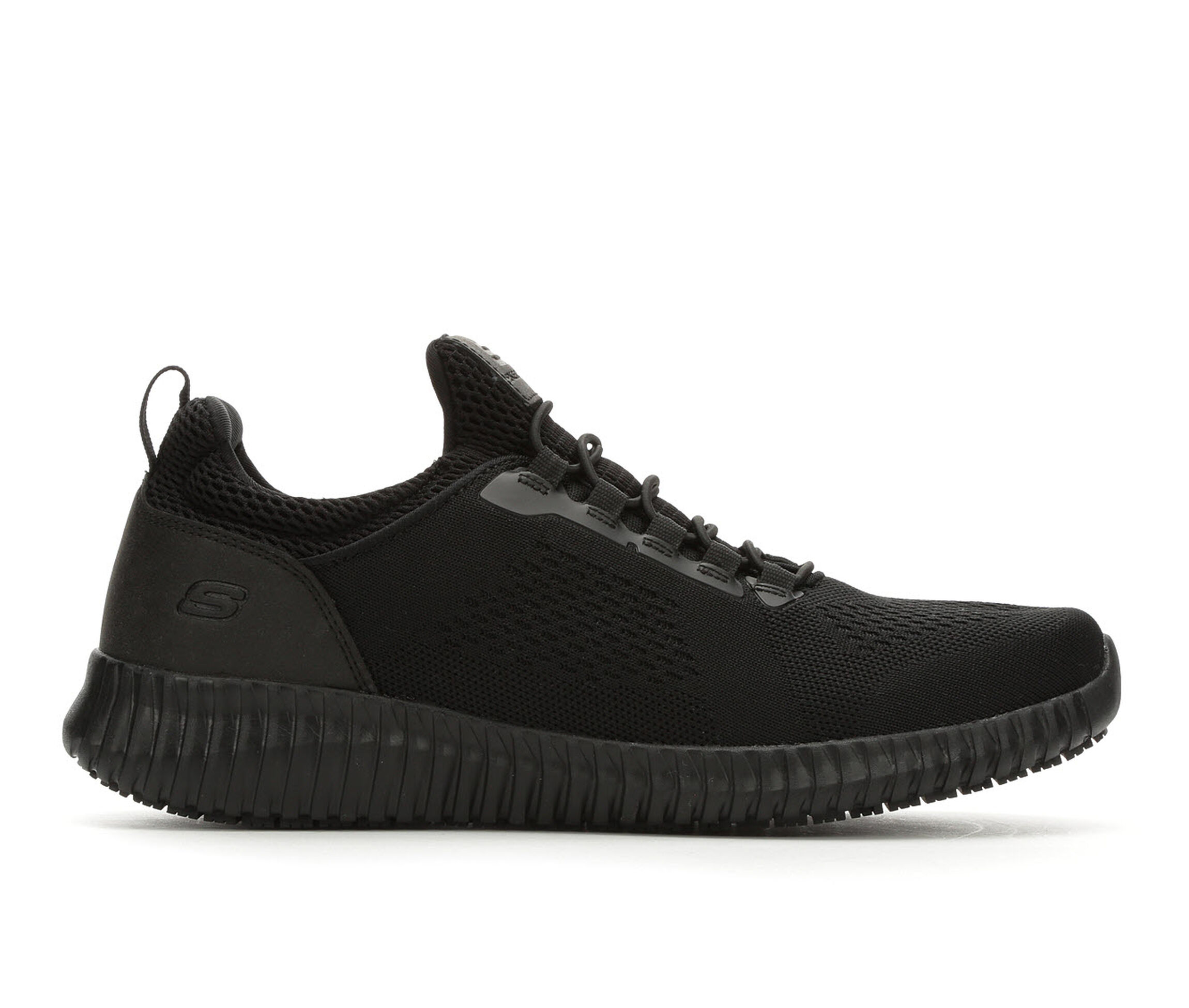 Skechers Work Cessnock 77188 Men's Boots (Black Canvas)