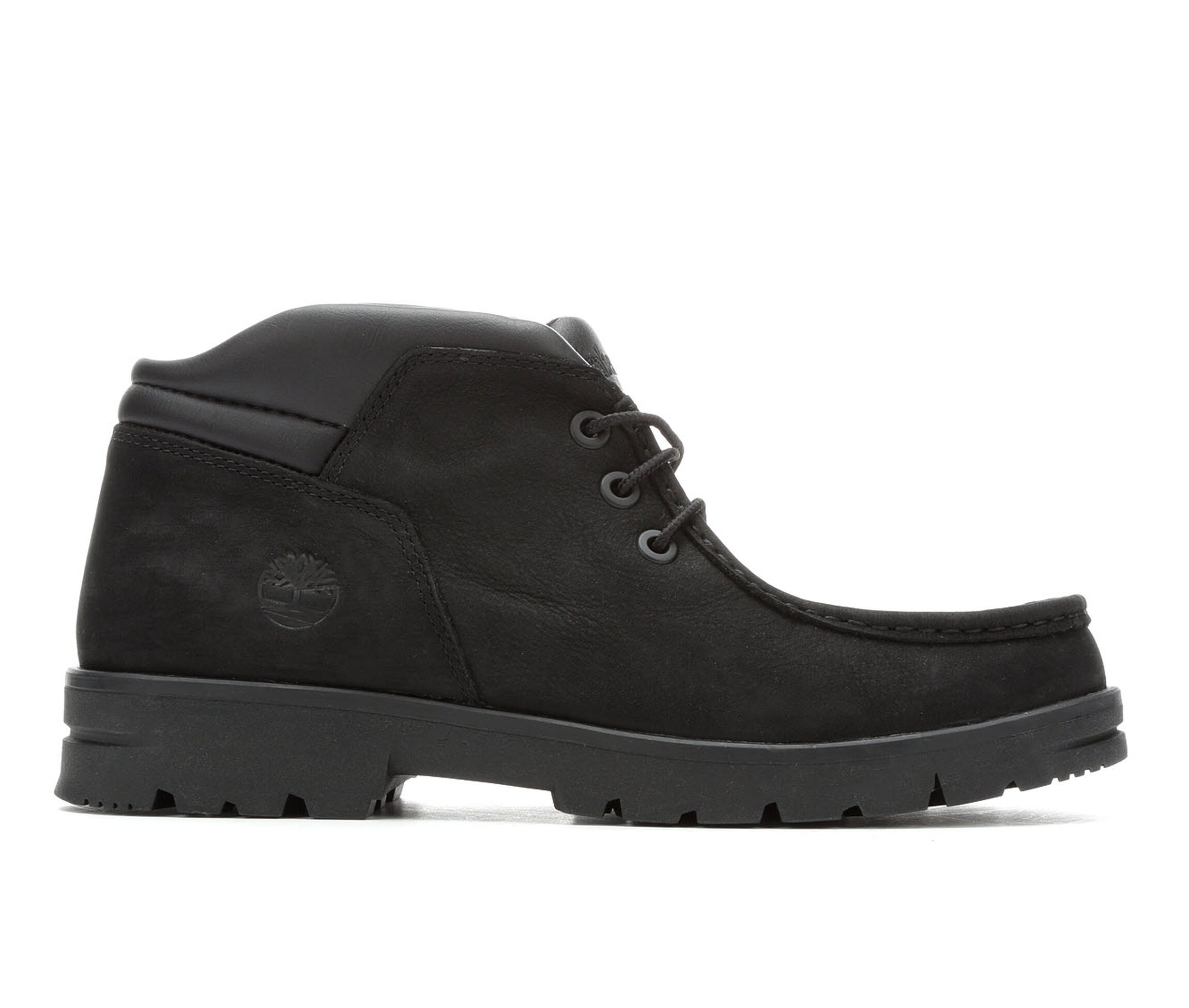 Timberland Newtonbrook Moc Toe Chukka Men's Boots (Black Leather)