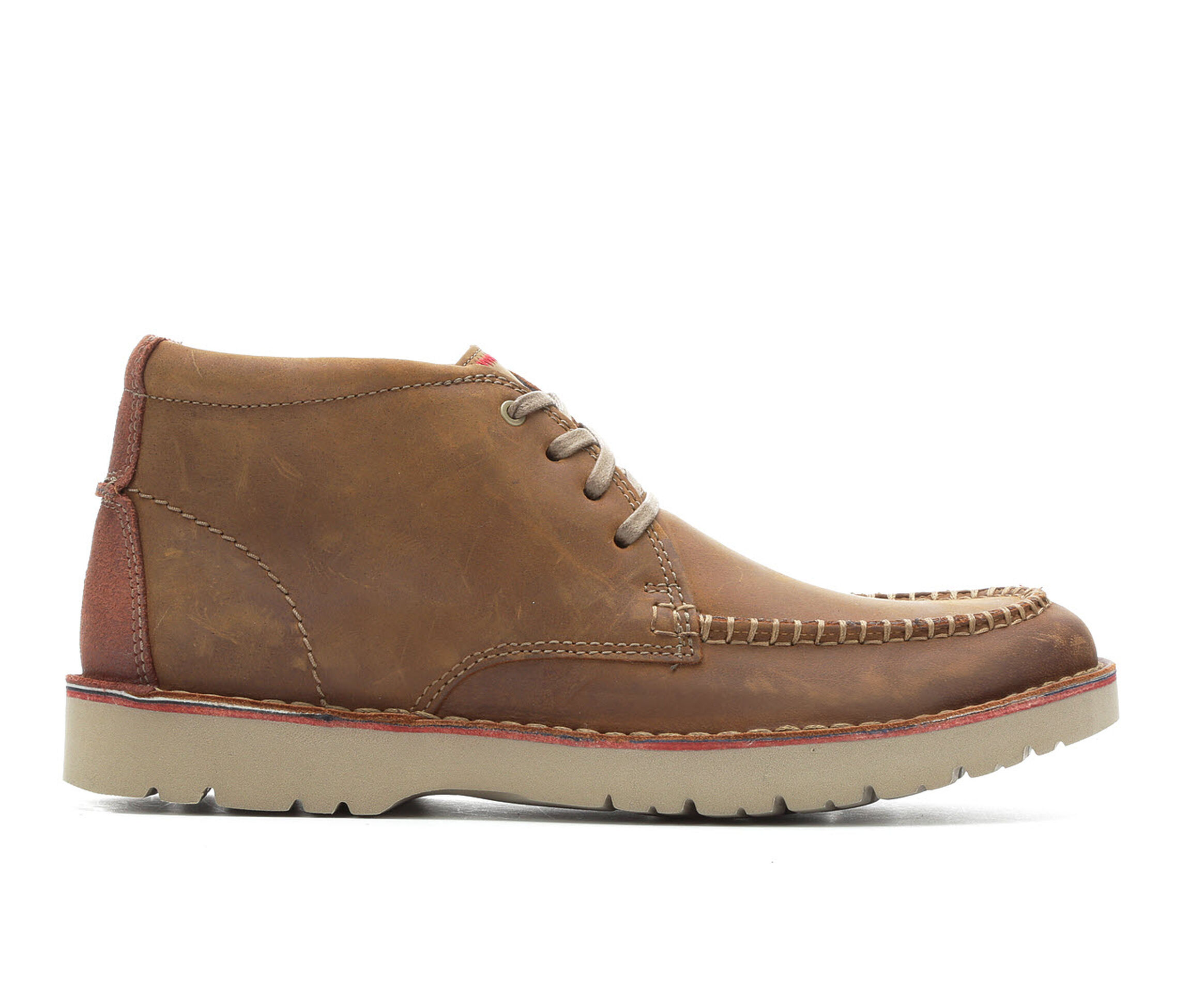 Clarks Vargo Apron Men's Boots (Brown Leather)