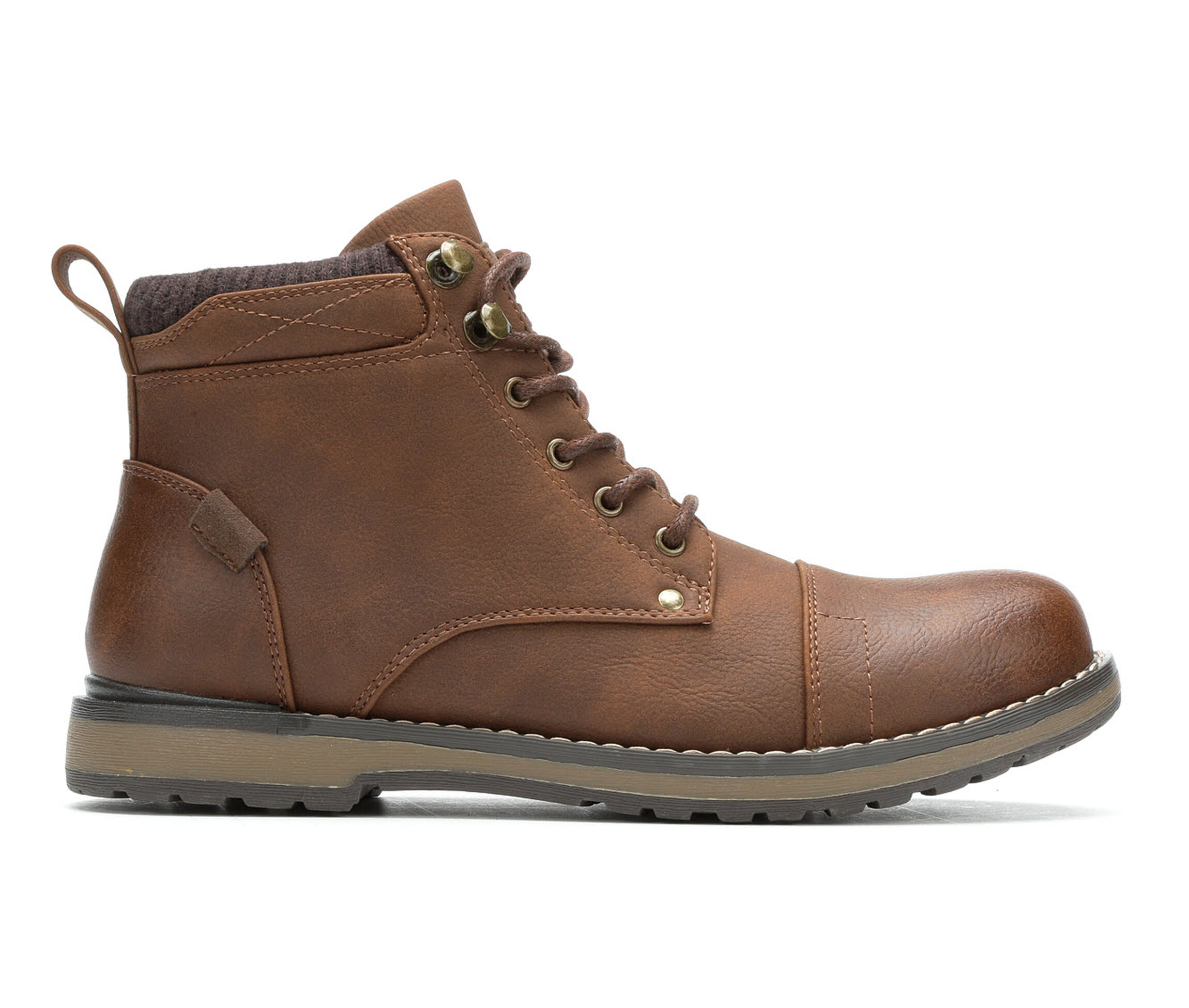 Gotcha Robertson Men's Boots (Brown Faux Leather)