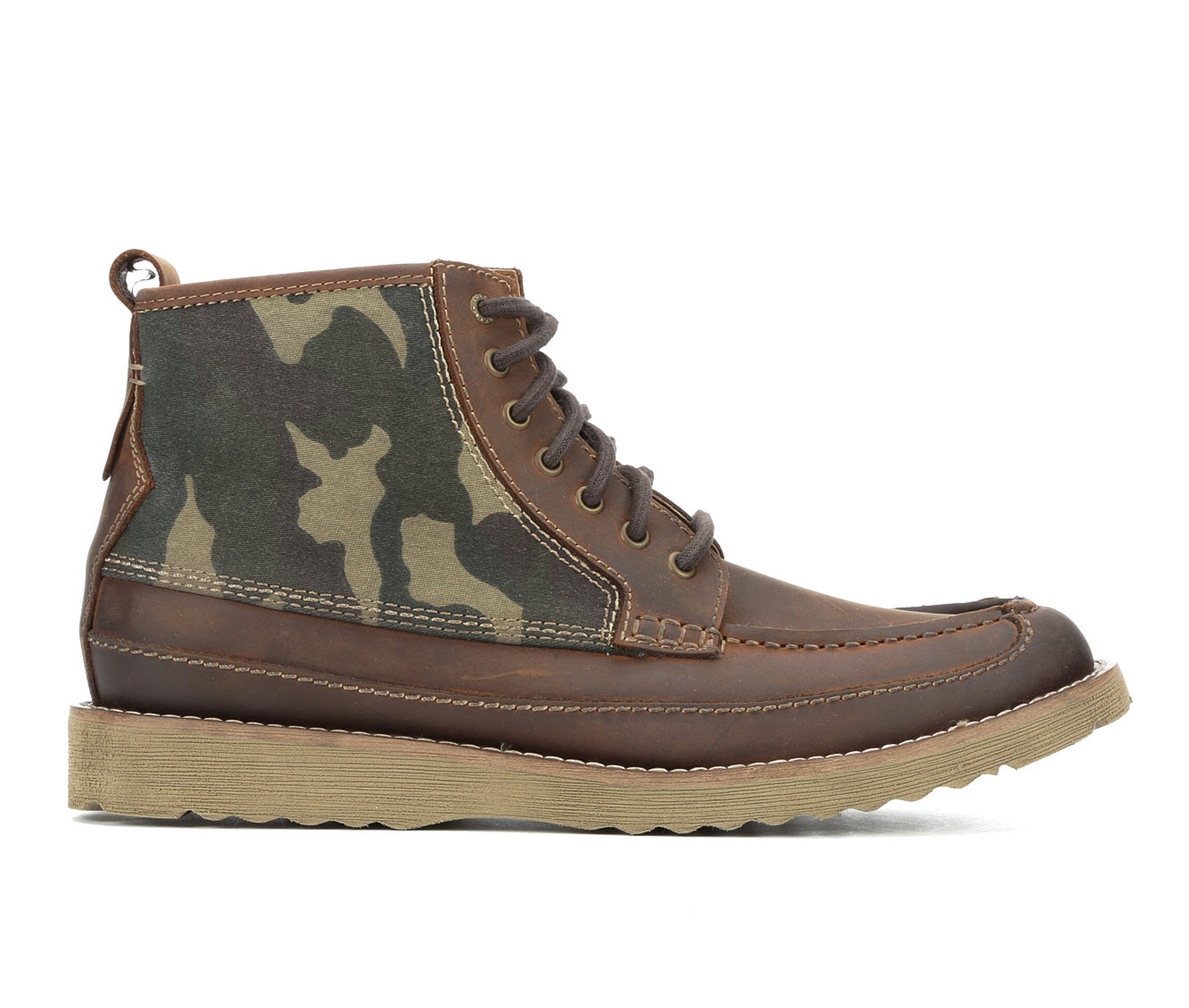 Lucky Brand Sutton Men's Boots (Brown Leather)