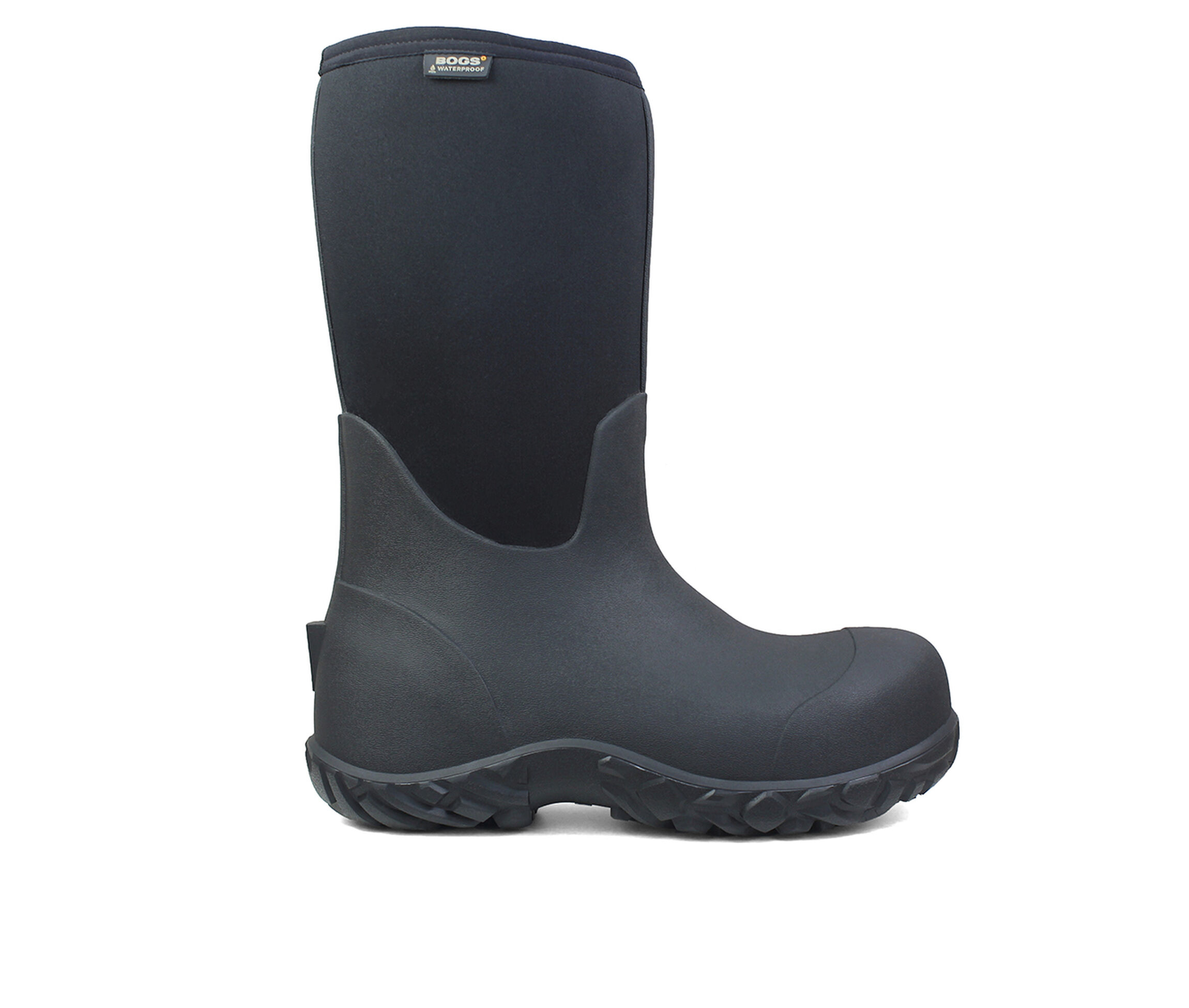 Bogs Footwear Workman Comp Toe Men's Boots (Black Fabric)