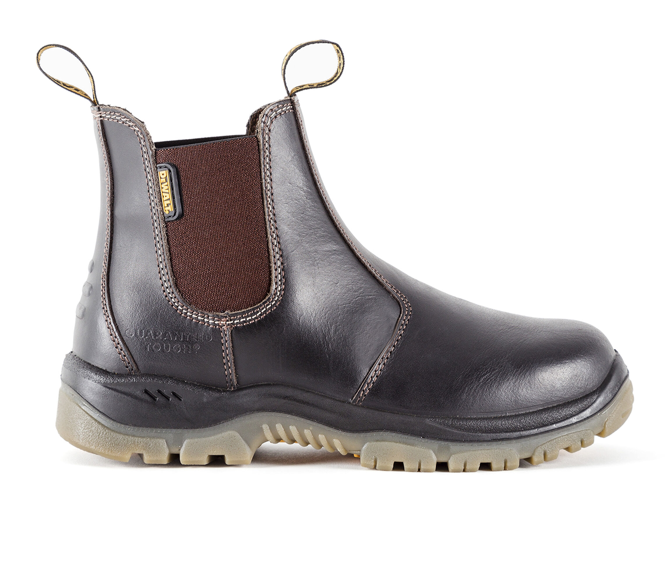 DeWALT Nitrogen Steel Toe Men's Boots (Brown Leather)
