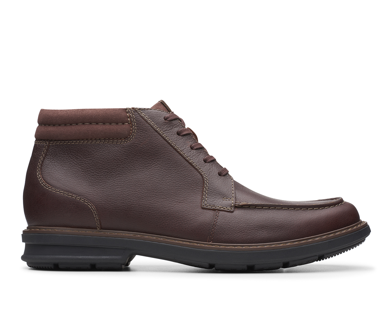 Clarks Rendell Rise Men's Boots (Brown Leather)