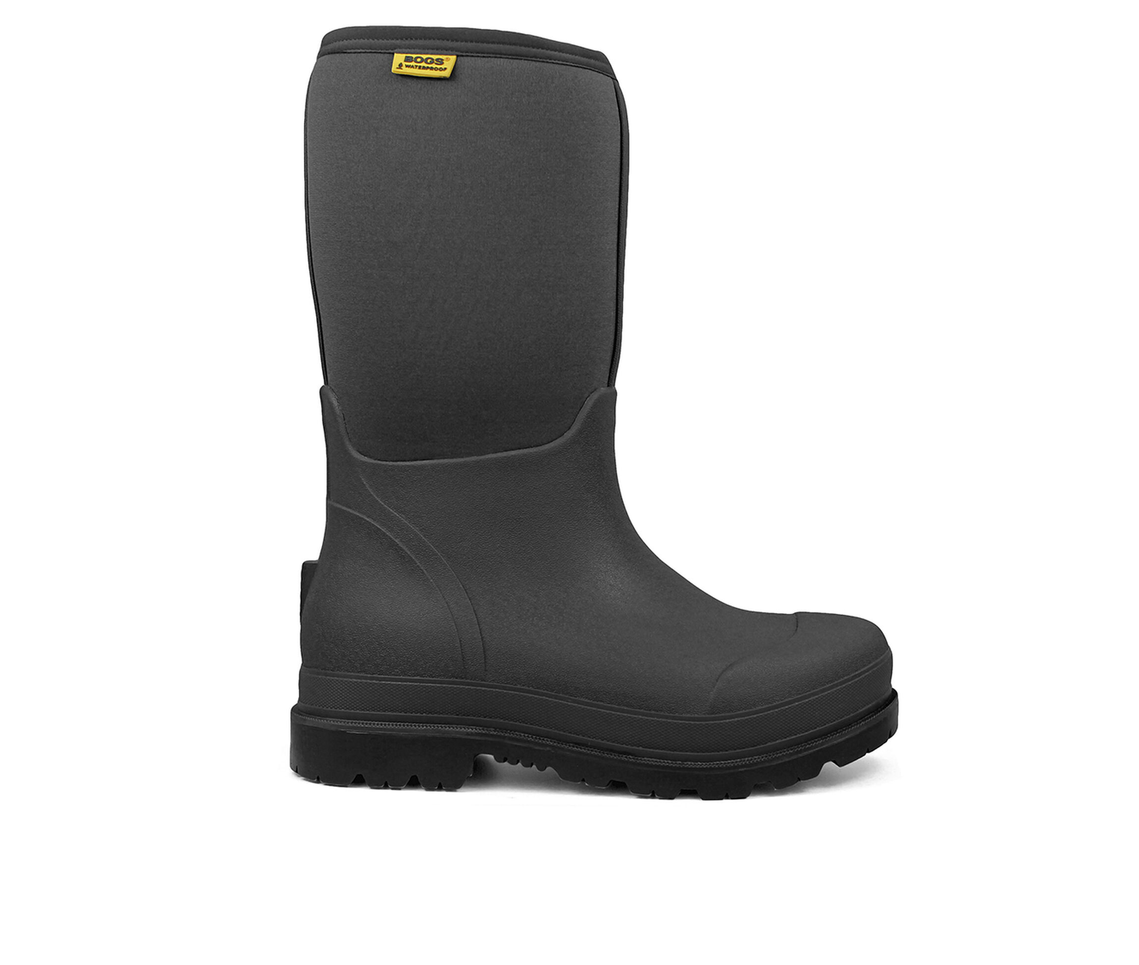 Bogs Footwear Stockman Insulated Men's Boots (Black Fabric)