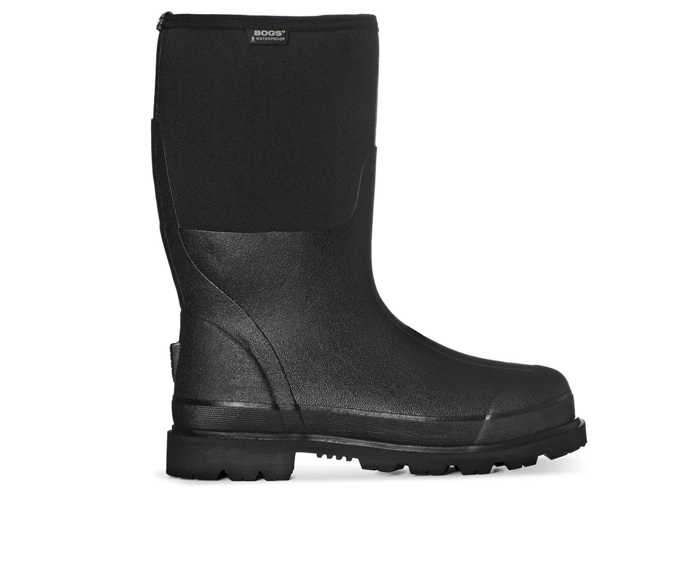 Bogs Footwear Task Men's Boots (Black Fabric)