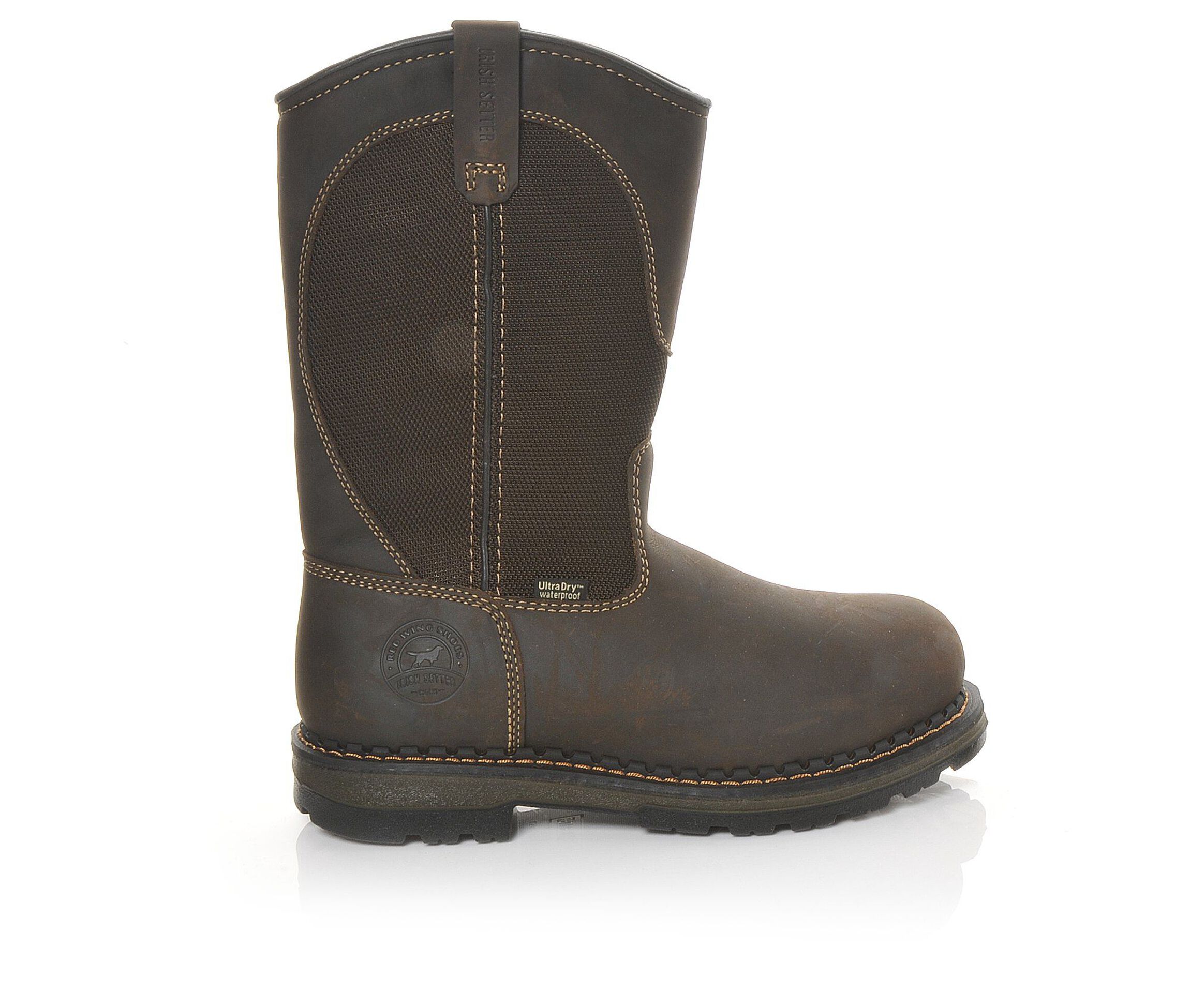 Red Wing-Irish Setter 83900 Ramsey 11in Aluminum Toe Men's Boots (Brown Leather)