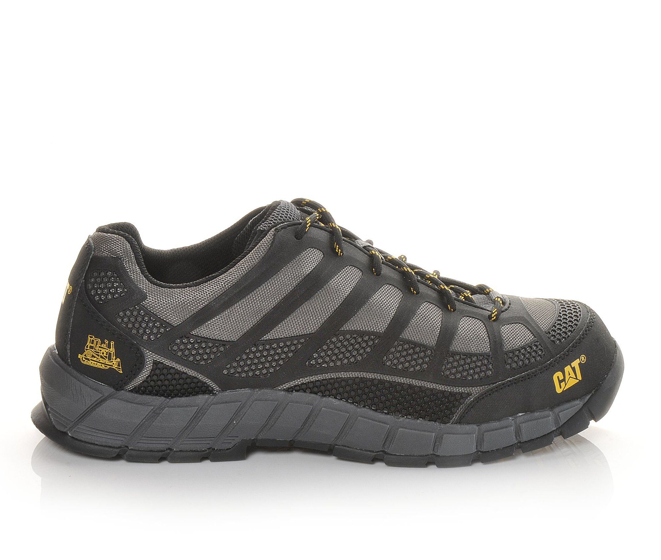 Caterpillar Streamline Composite Toe Men's Boots (Gray Faux Leather)