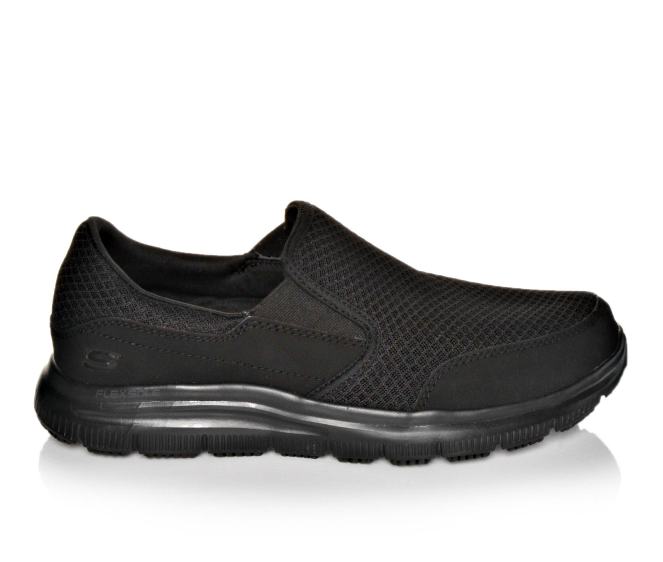 Skechers Work 77048 McAllen Men's Boots (Black Canvas)