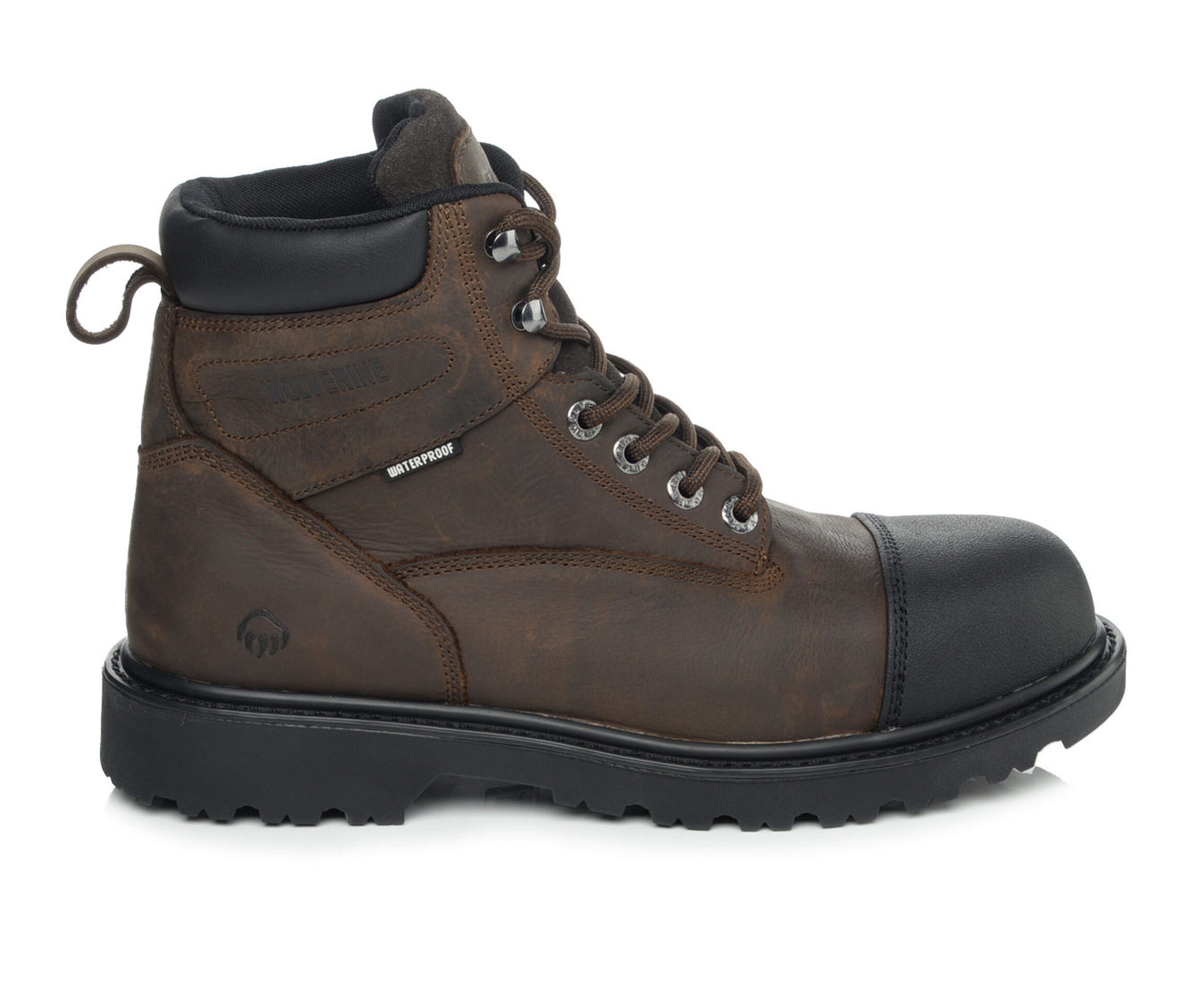 Wolverine Rig 6 In Soft Toe Men's Boots (Brown Leather)