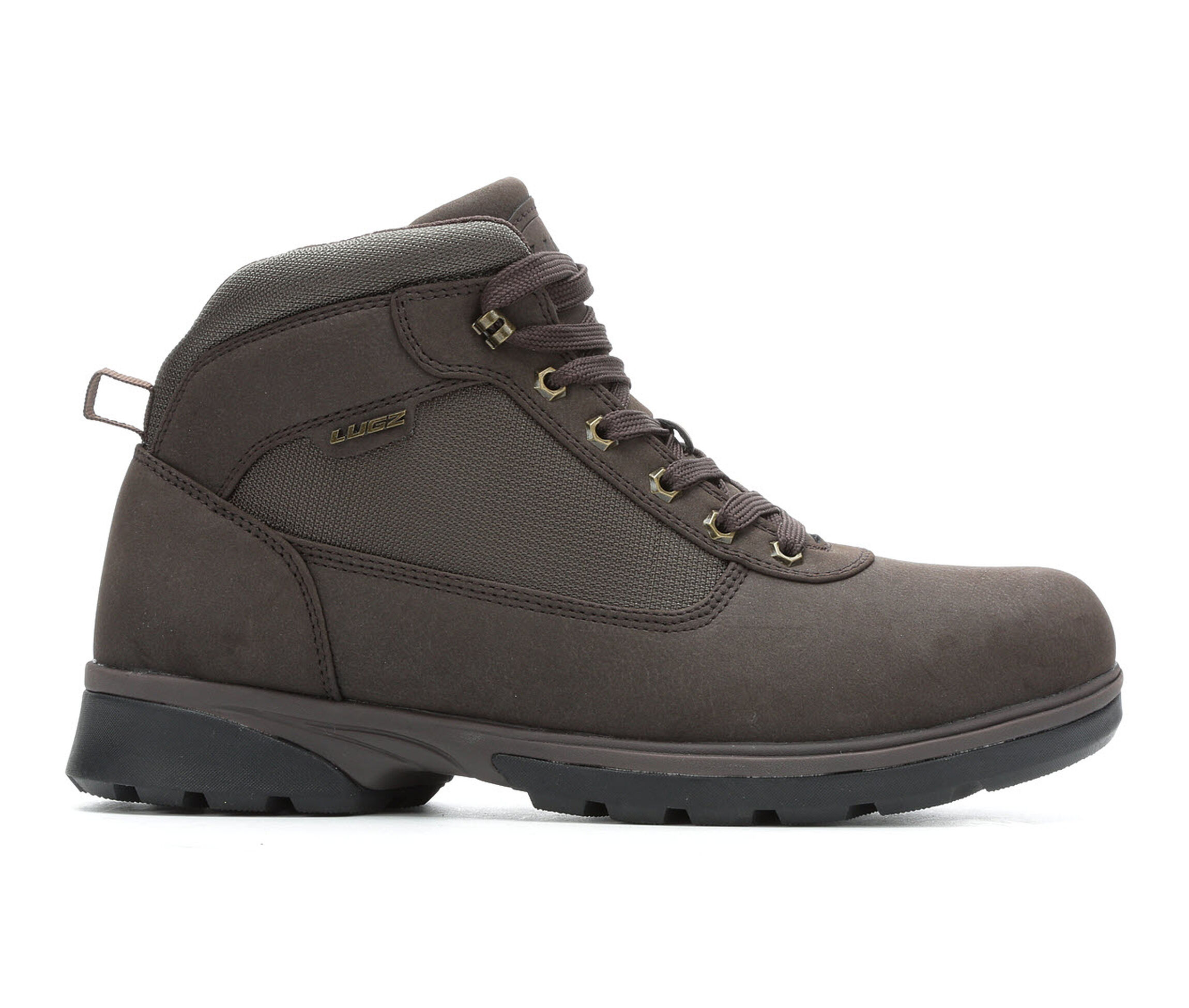 Lugz Zeolite Men's Boots (Brown Faux Leather)