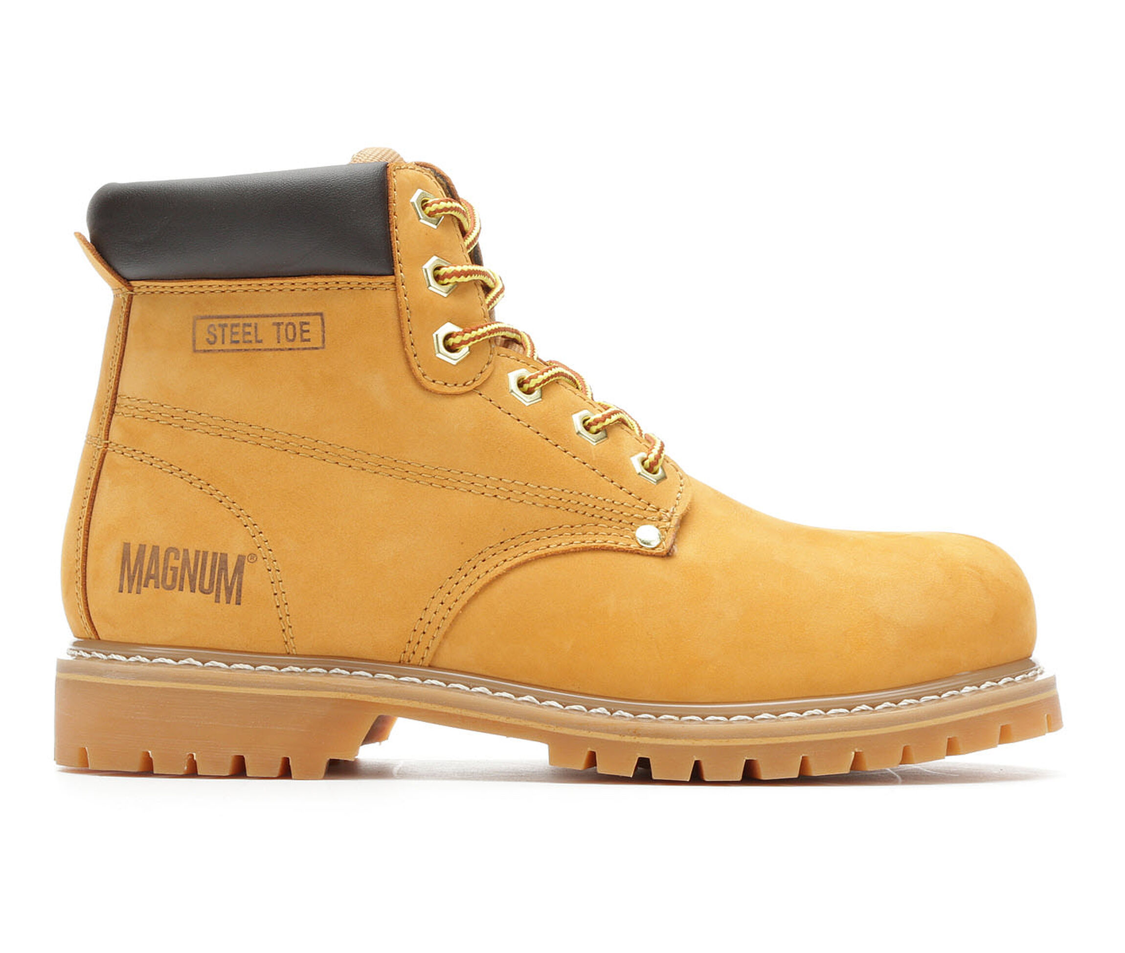 Magnum Gritstone Mid Steel Toe Men's Boots (Beige Leather)