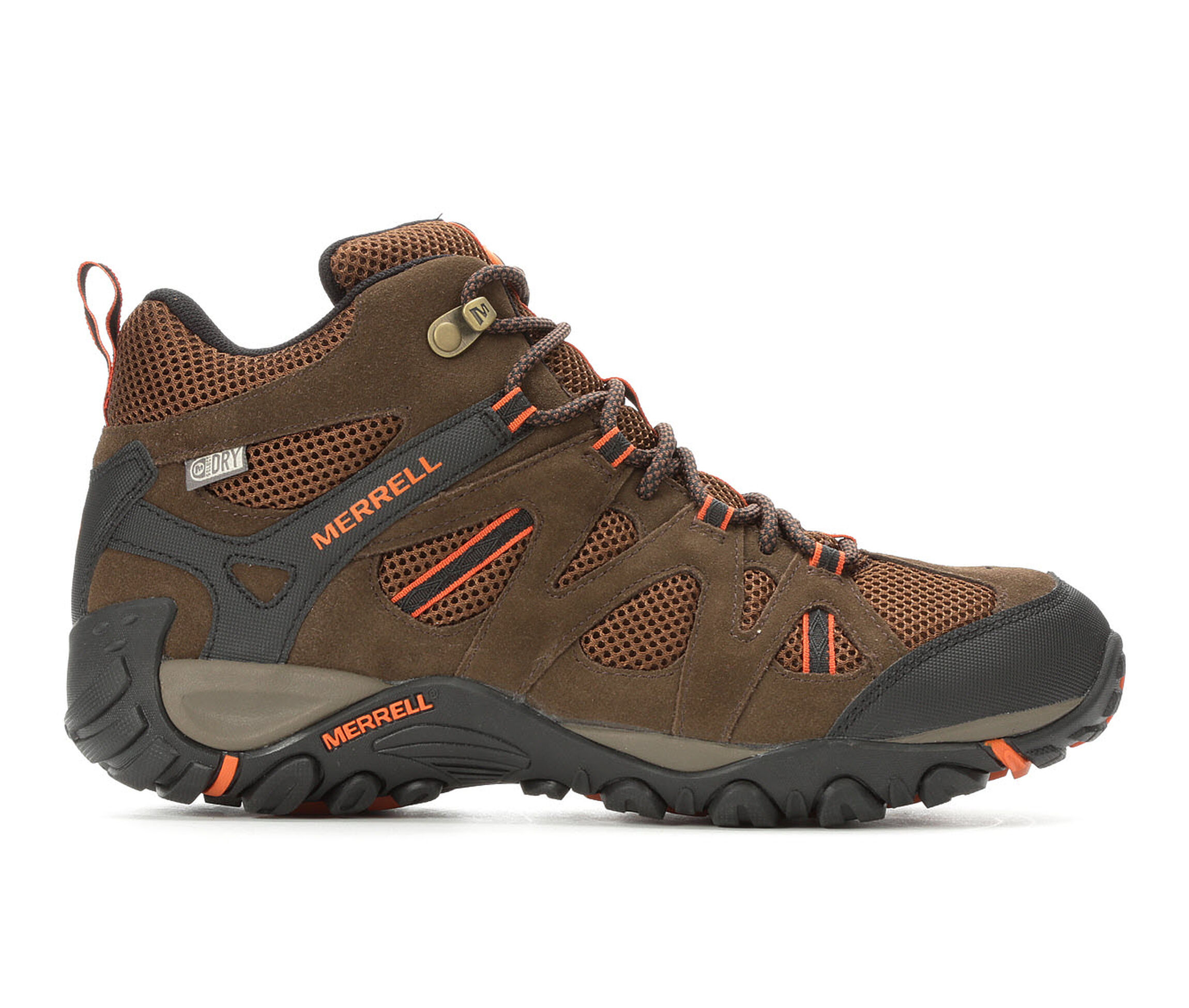 Merrell Diverta Mid Waterproof Men's Boots (Brown Suede)