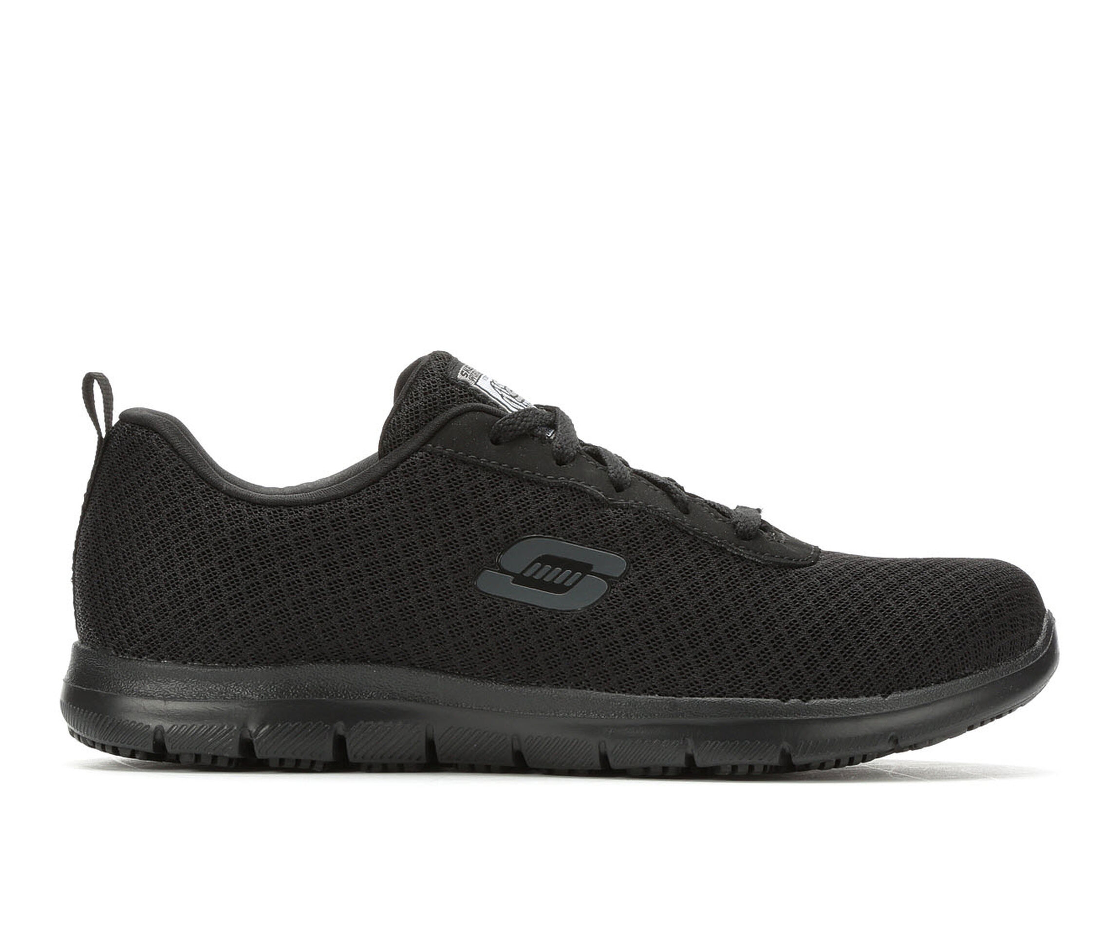 Skechers Work 77210 Bronaugh Men's Boots (Black Canvas)